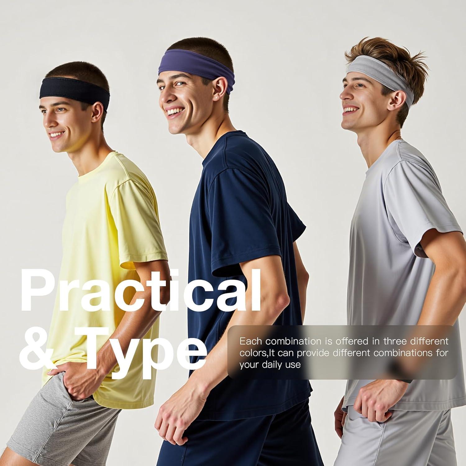 Banda para la Cabeza Braylin - Paquete de 3 Unidades Unisex