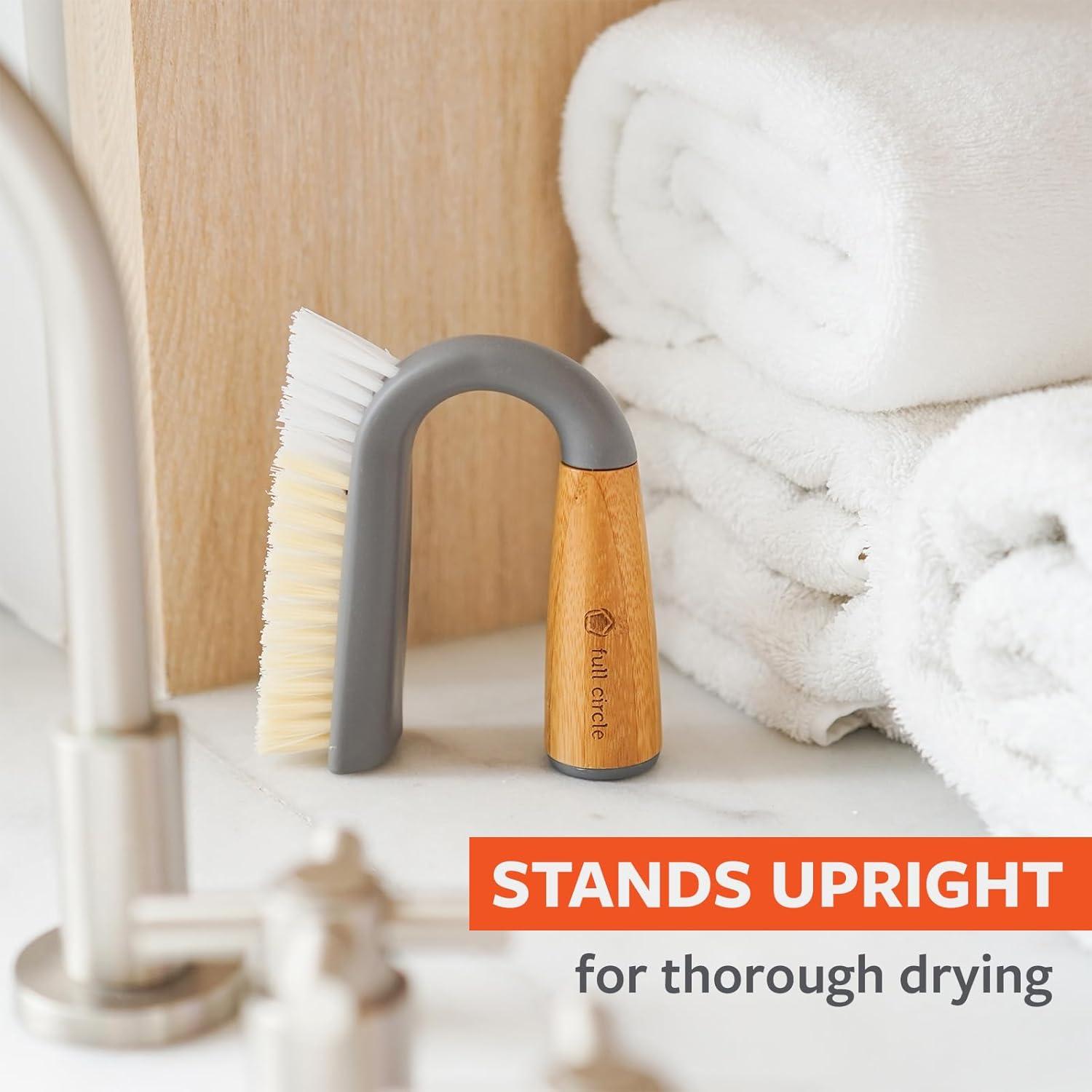 Cepillo de limpieza Grunge Buster Full Circle para lechada y azulejos