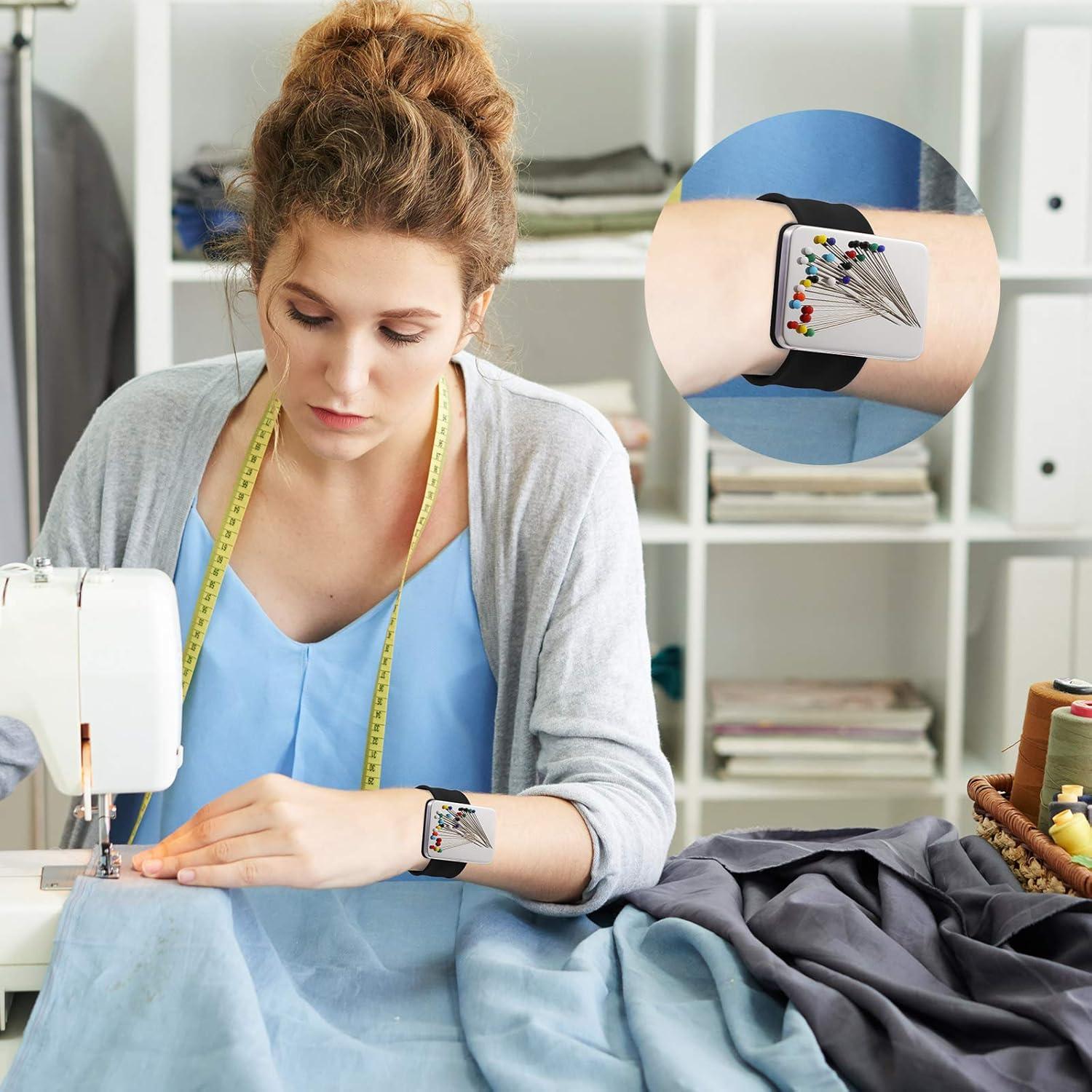 Almohadilla Magnética para Muñeca WILLBOND + 100 Alfileres