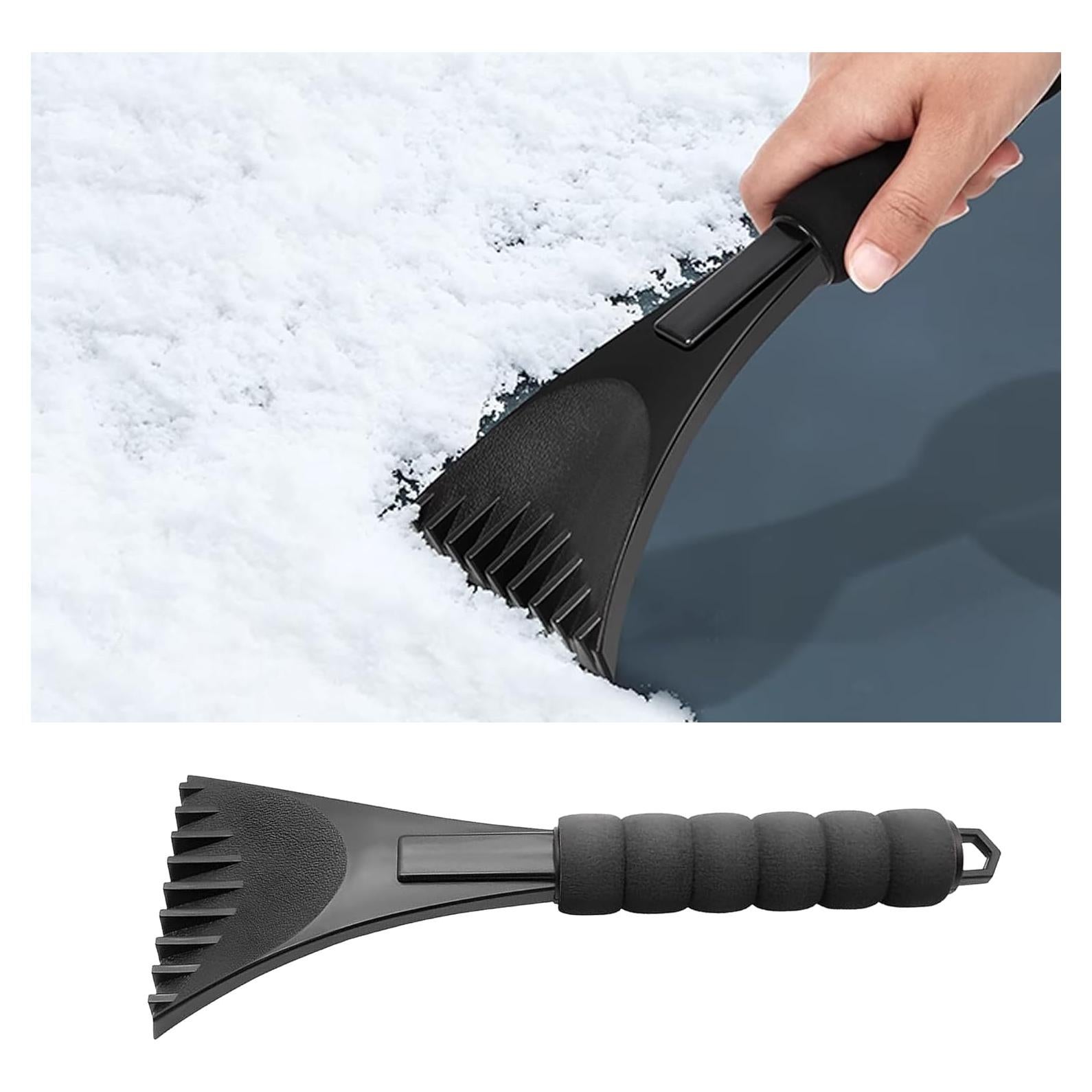 Raspador de Hielo Couslcd con Mango de EVA 27.5 cm Negro