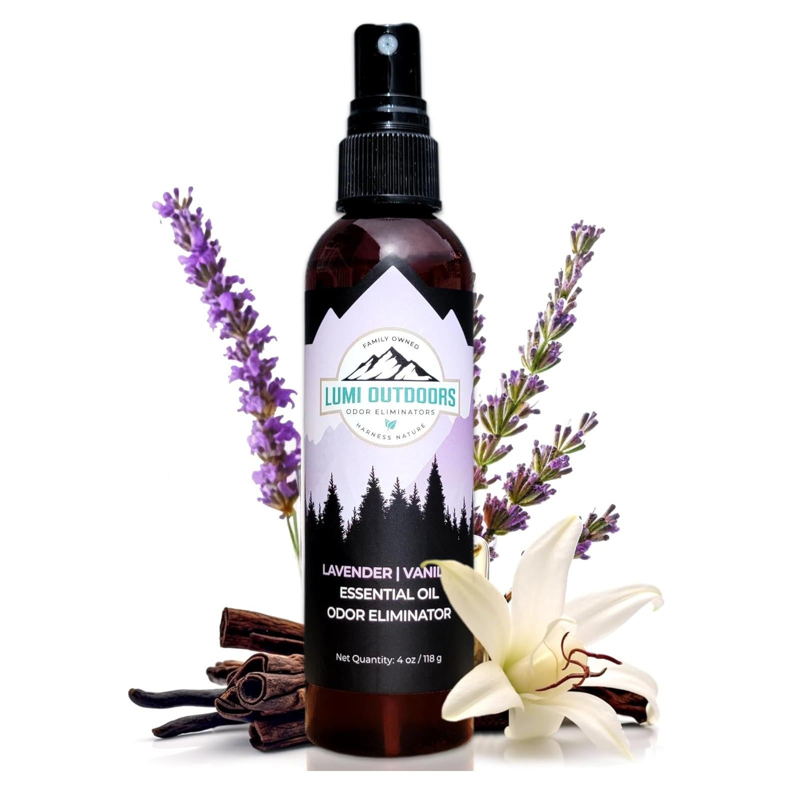 Ambientador Natural Lumi Outdoors - Lavanda Vainilla 149g