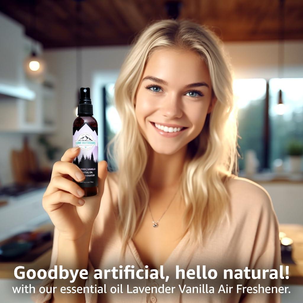 Ambientador Natural Lumi Outdoors - Lavanda Vainilla 149g