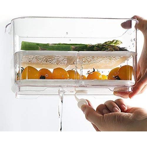 Contenedores Organizadores de Refrigerador 2800ml - 2 Paquete