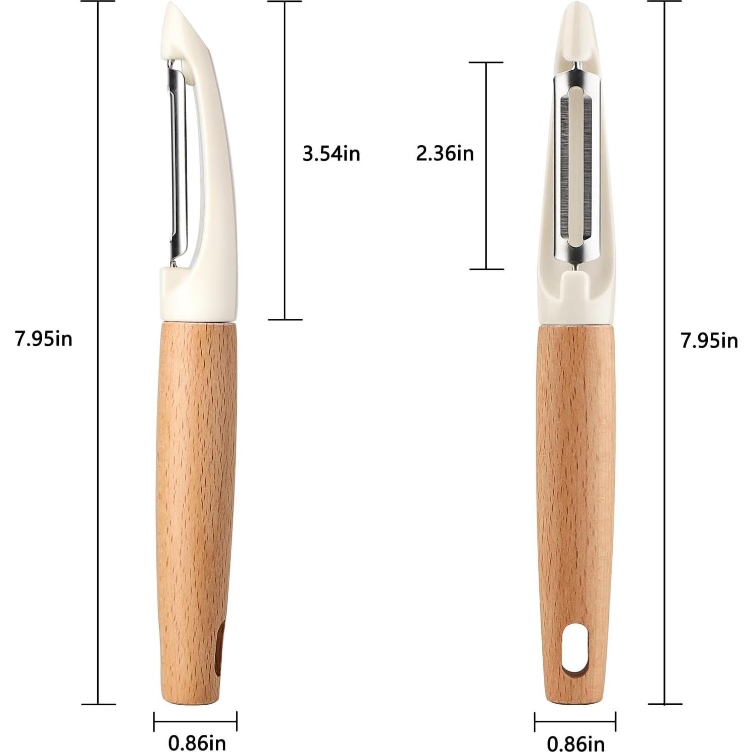 Pelador de Verduras Beereraver Acero Inoxidable Forma I