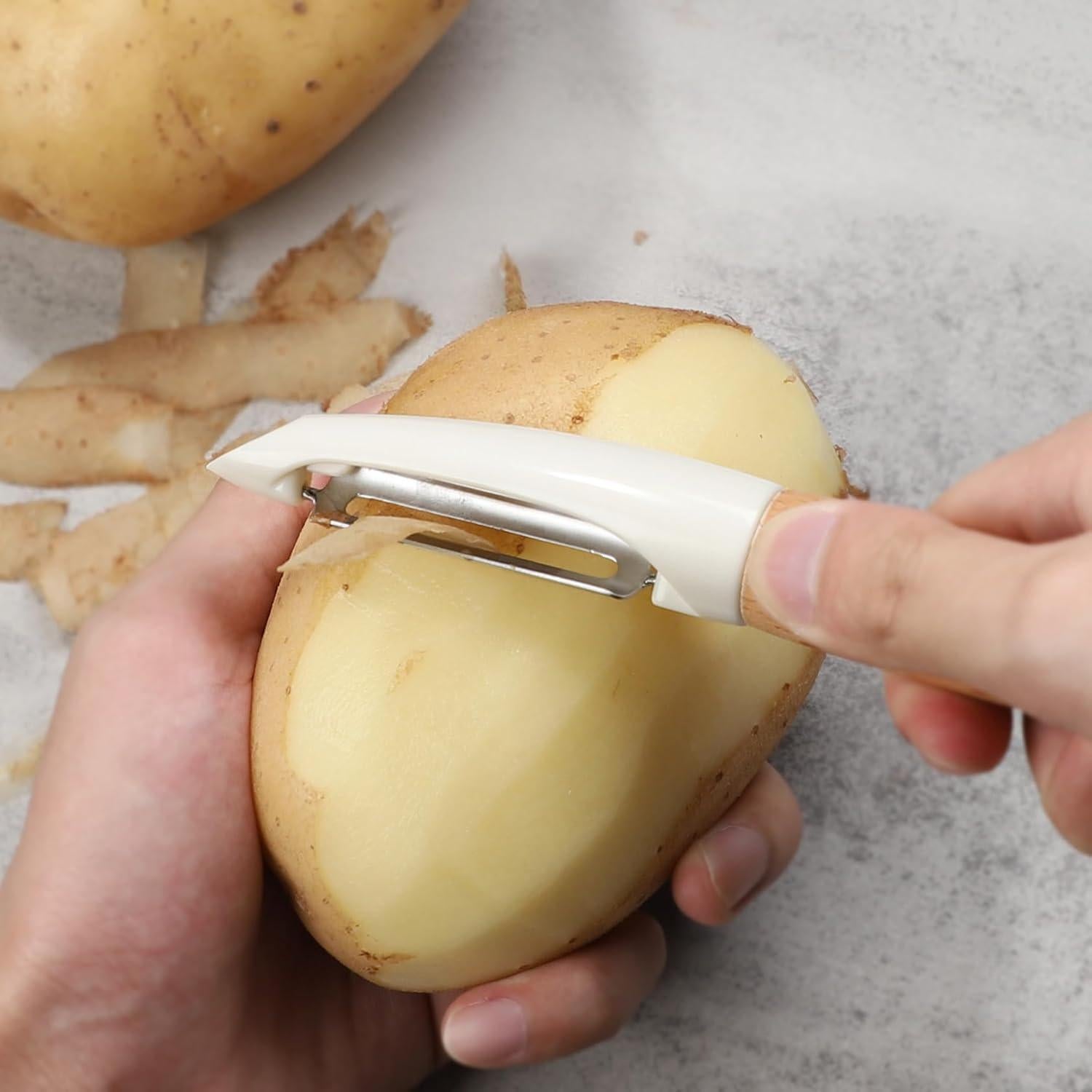 Pelador de Verduras Beereraver Acero Inoxidable Forma I