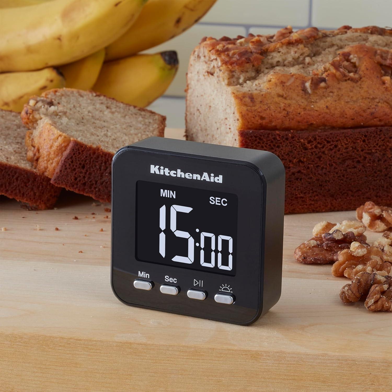 Temporizador Digital KitchenAid KQ912 Magnético Retroiluminado