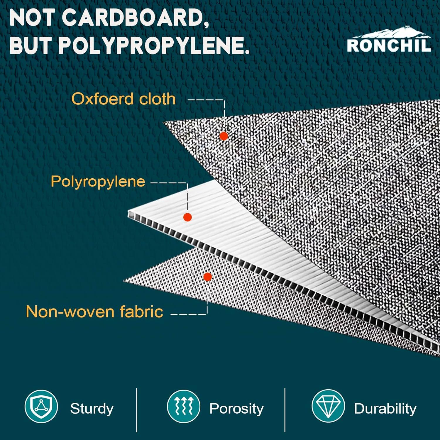 Organizador de Zapatos RONCHIL Plegable Beige 43.2x43.2x31.8 cm