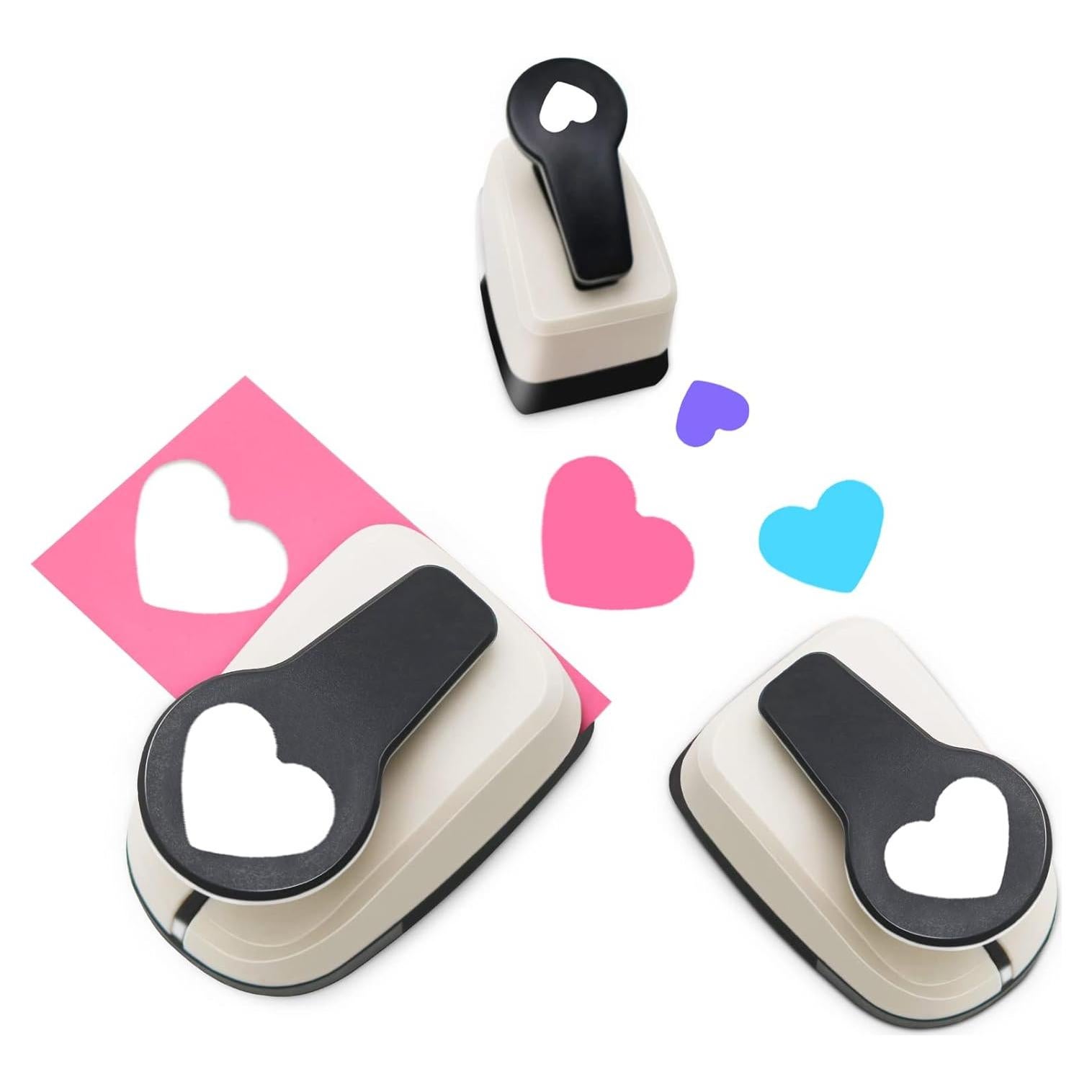 Juego de Perforadoras de Corazón HKKYO - 3 Tamaños