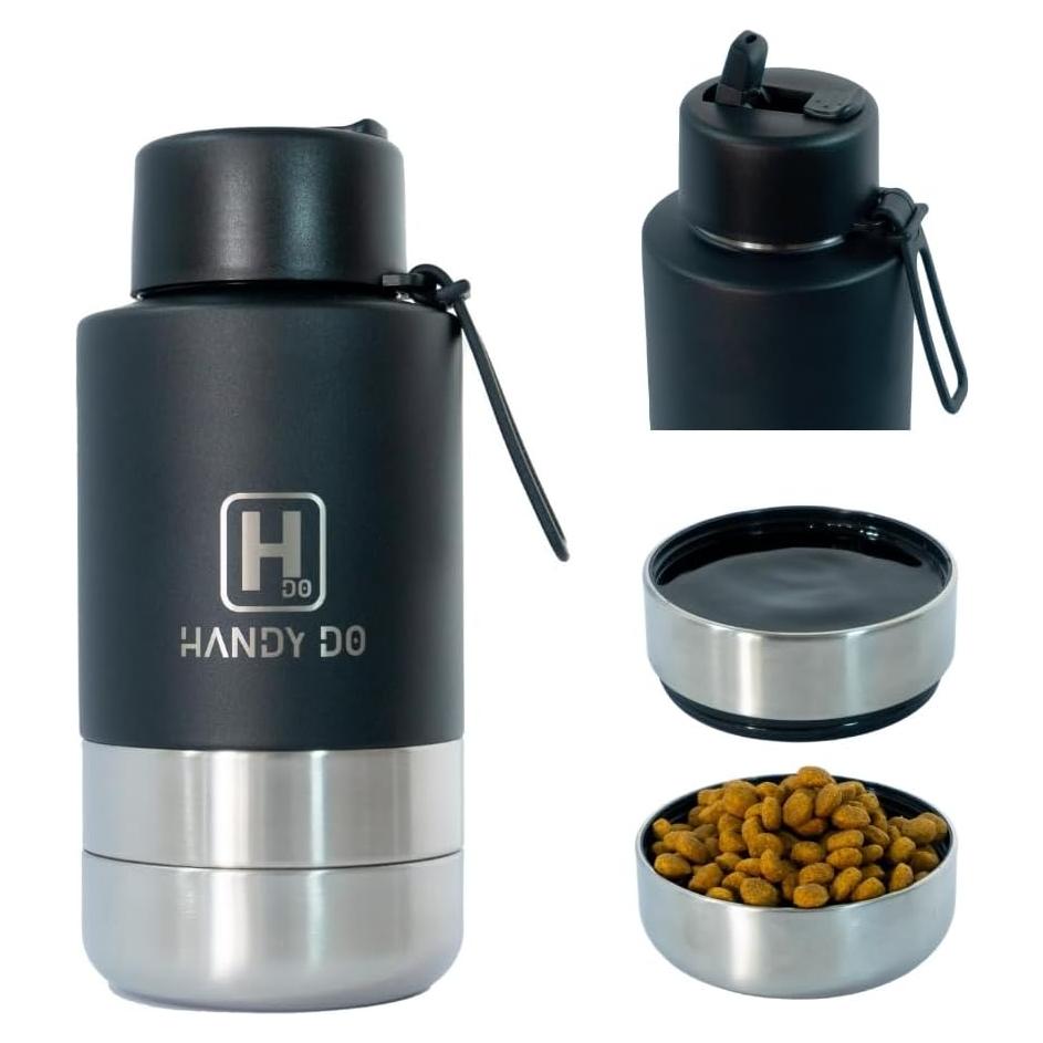 Botella de Agua para Perros Handy Do 1006 ml Acero Inoxidable