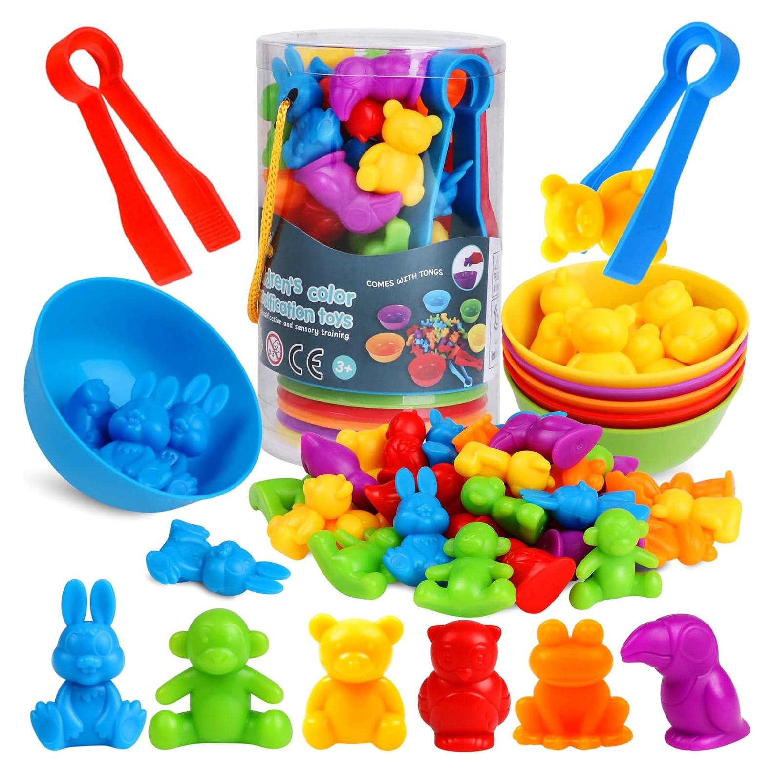 Juegos de Clasificación de Animales Montessori Skrtuan 36 meses