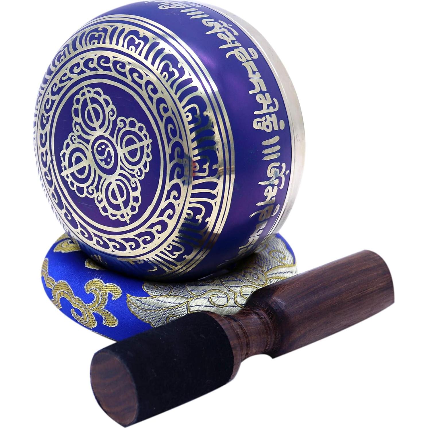 Juego de Cuencos Tibetanos de 7 Chakras Galaxy Handicraft