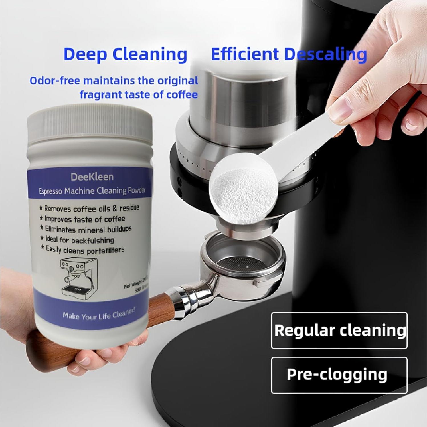 Polvo de limpieza para máquina de café espresso DeeKleen 680g