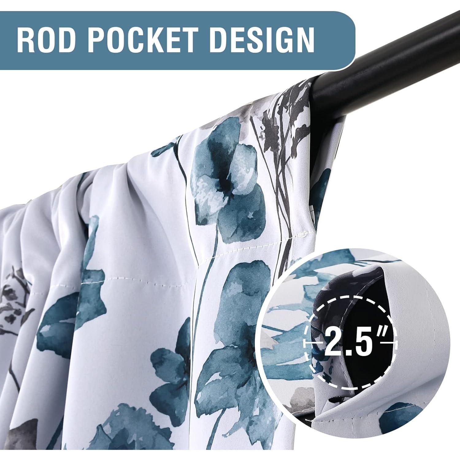 Cortina Corta H.VERSAILTEX 100% Opaca Floral Cattleya 106.68x114.3 cm