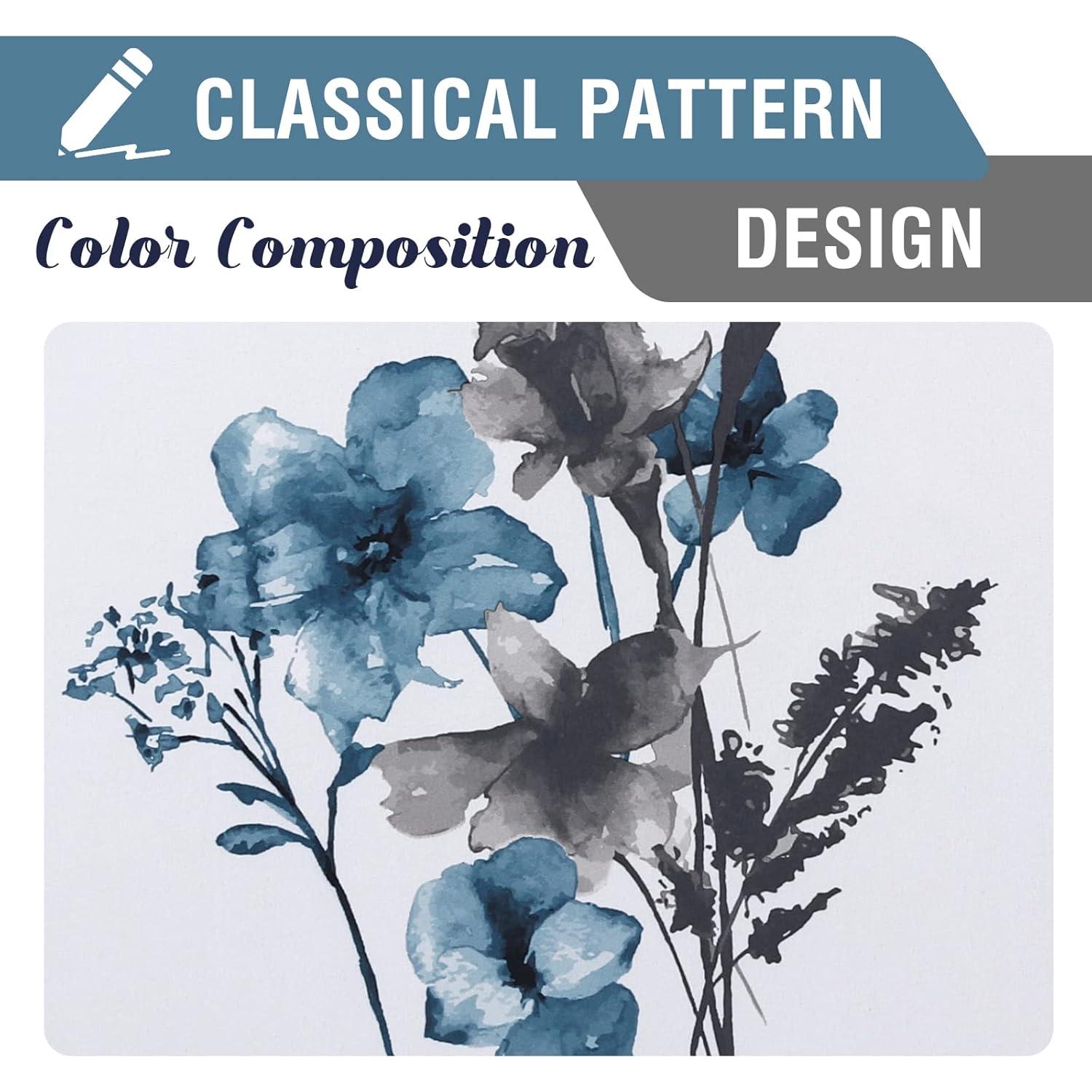 Cortina Corta H.VERSAILTEX 100% Opaca Floral Cattleya 106.68x114.3 cm