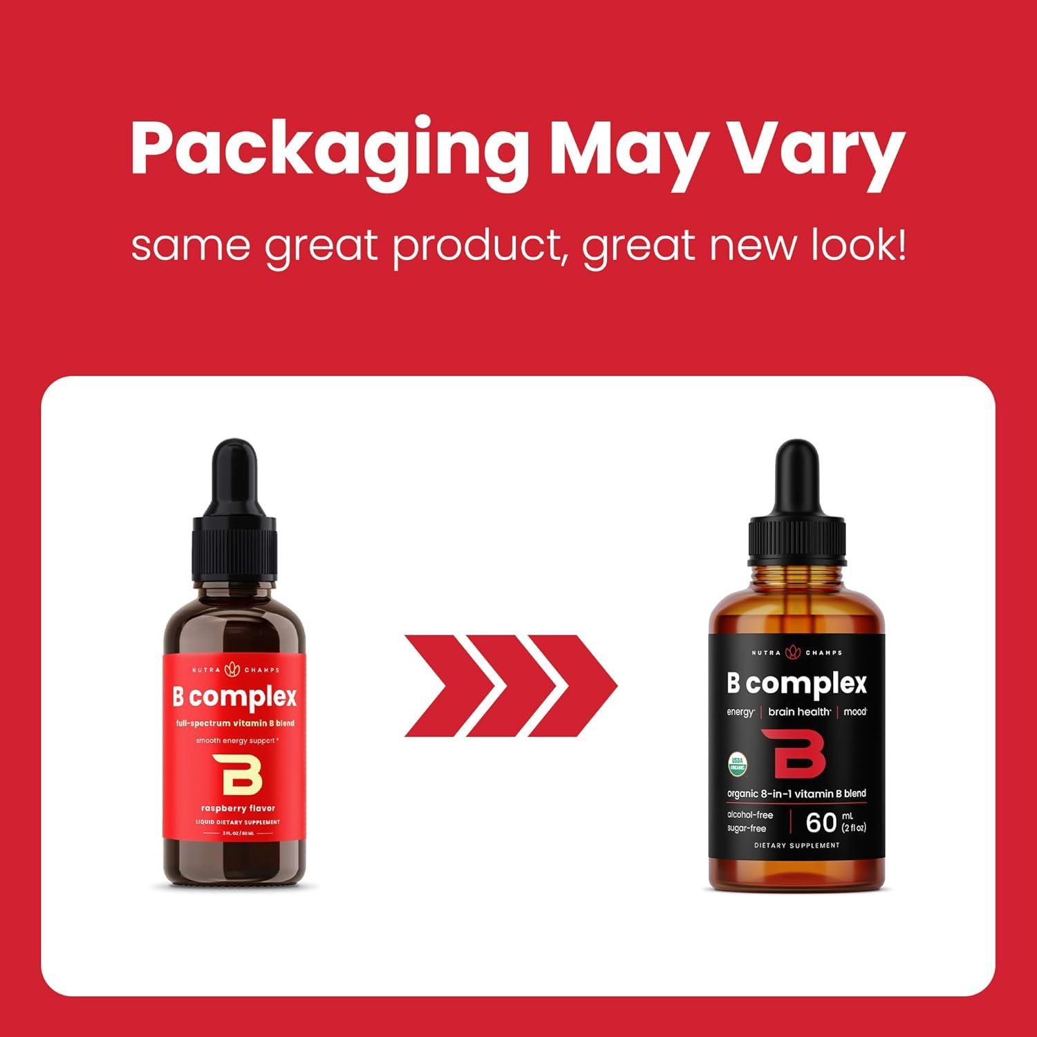 Gotas Líquidas de Vitaminas B NutraChamps 60ml Veganas