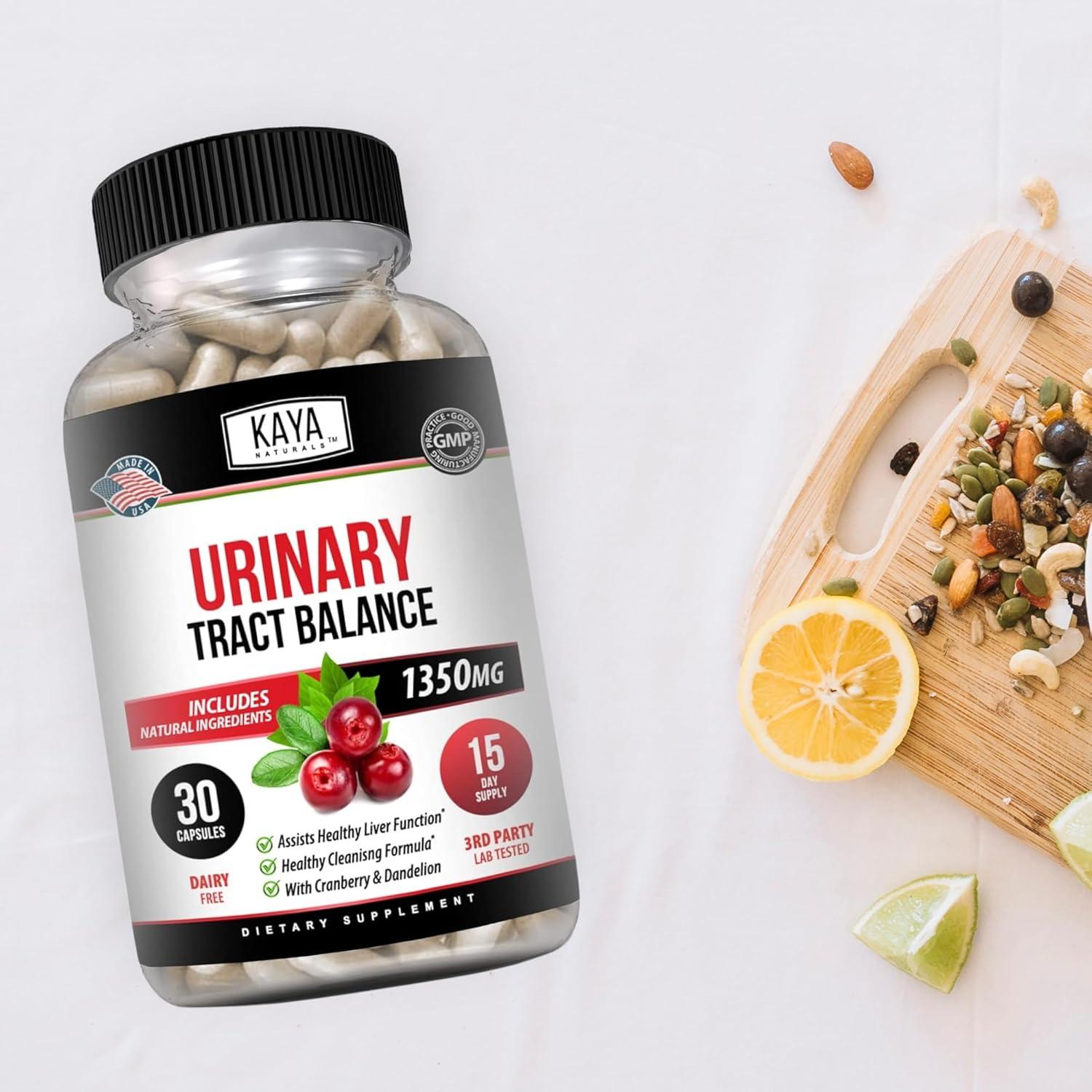 Suplemento D-Mannose Kaya Naturals 30 Cápsulas Vegetales