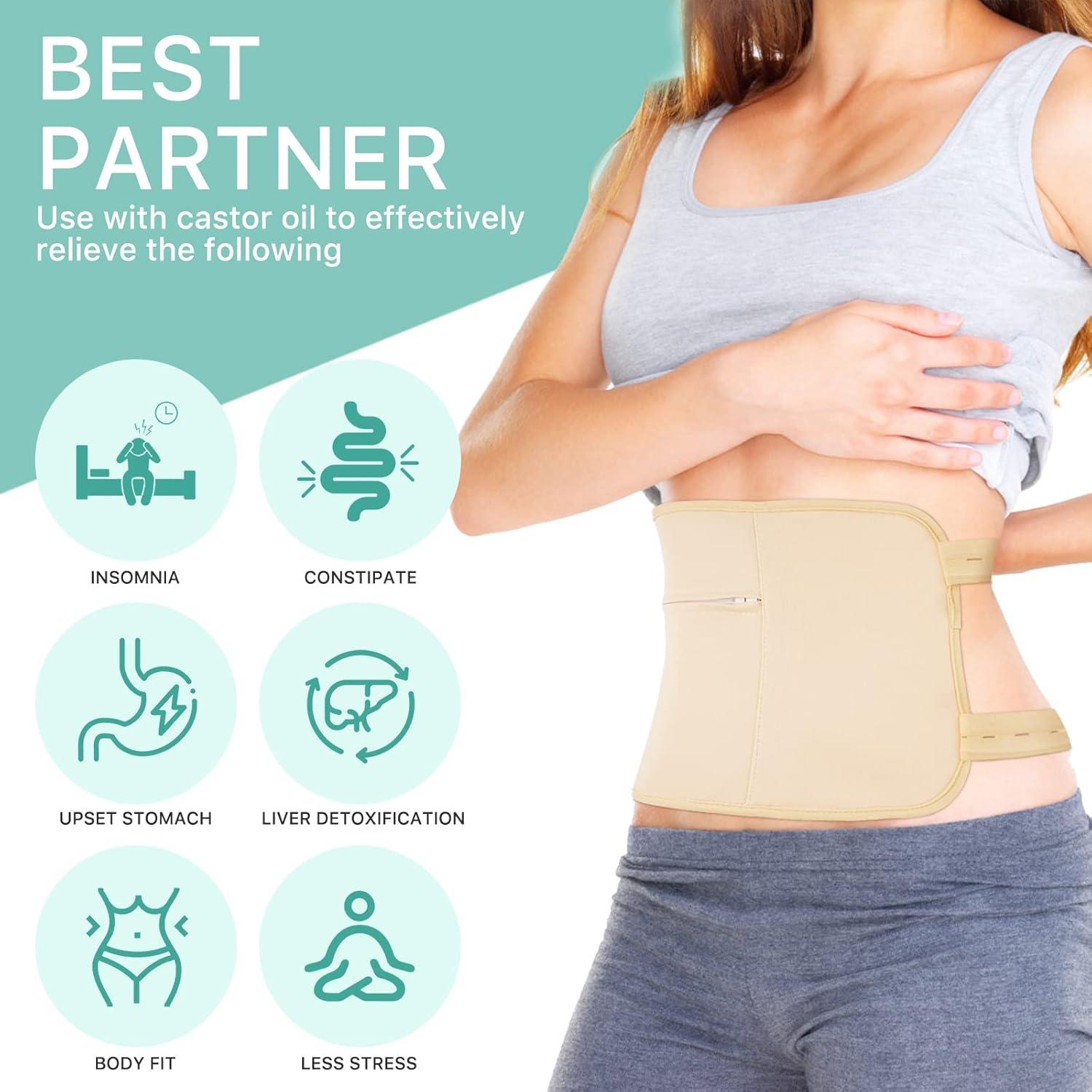 Kit de Paquete de Aceite de Ricino Sefudun - Caqui, Ajustable