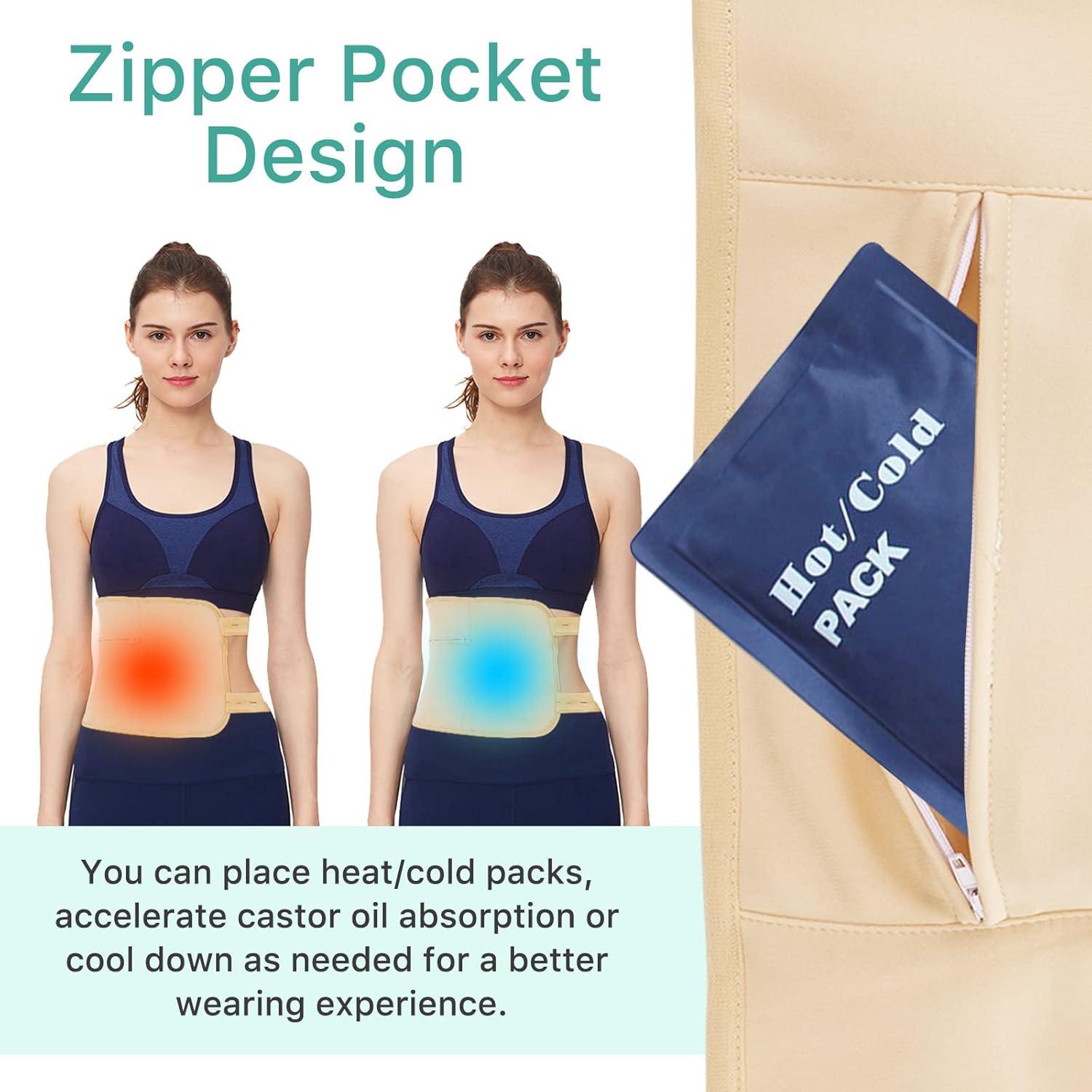 Kit de Paquete de Aceite de Ricino Sefudun - Caqui, Ajustable