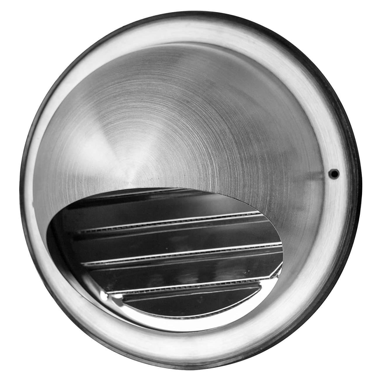 Cubierta de Ventilación Redonda 10 cm Acero Inoxidable FRESH SPEED