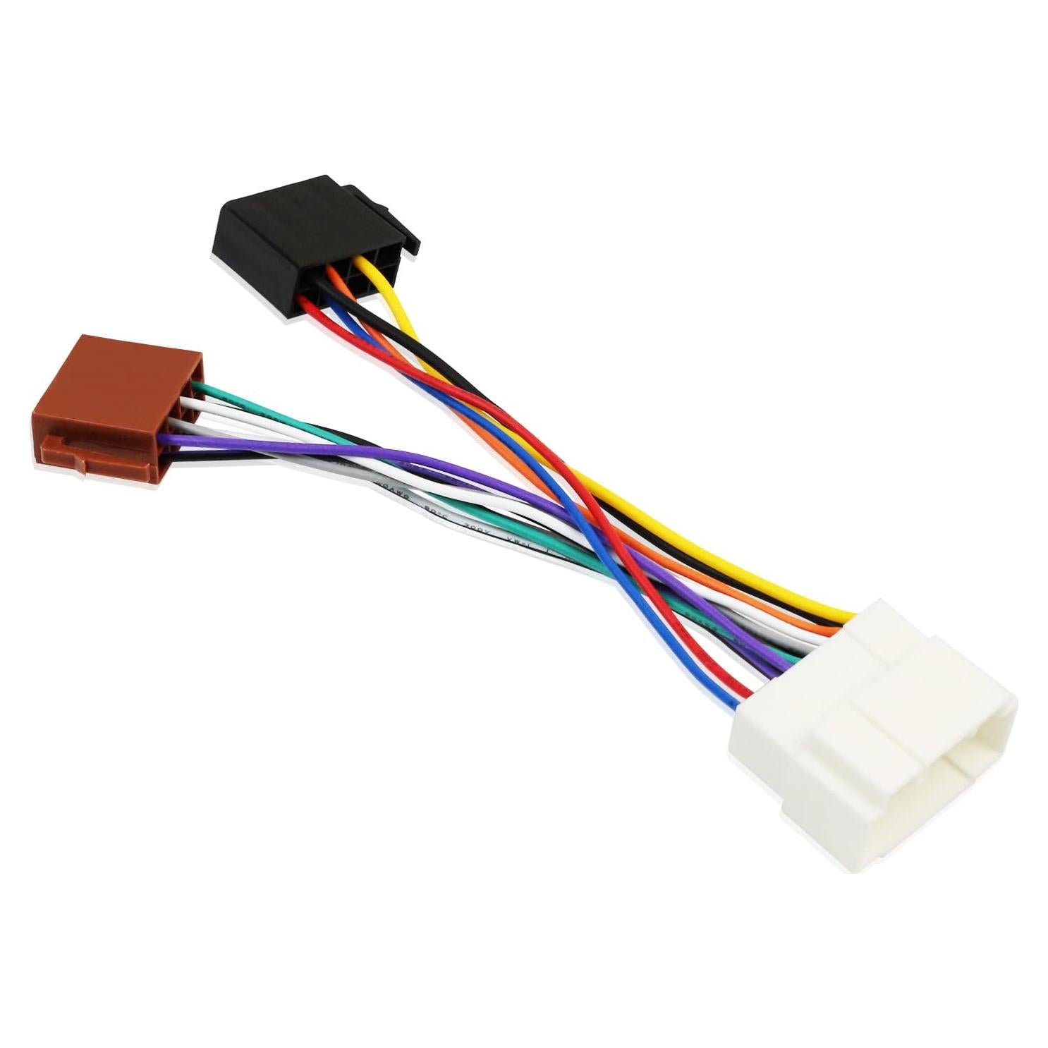 Adaptador de Arnés de Radio ISO Fiegromech para Honda y Suzuki