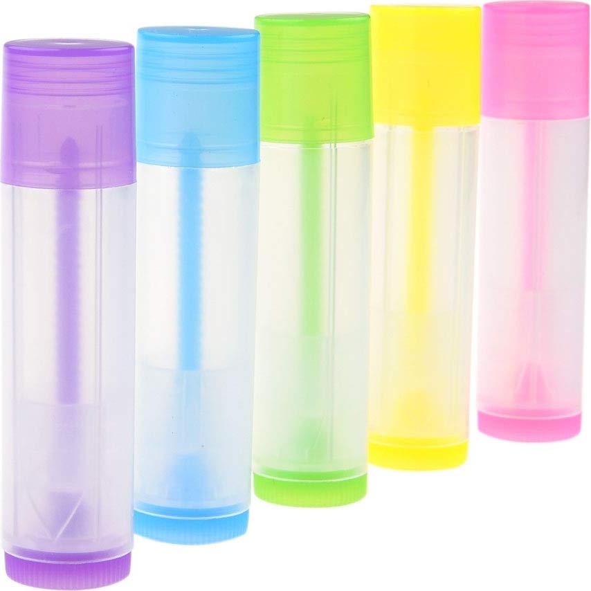 Kare & Kind Kit Tubos de Bálsamo Labial DIY 50 Unidades 5 Colores