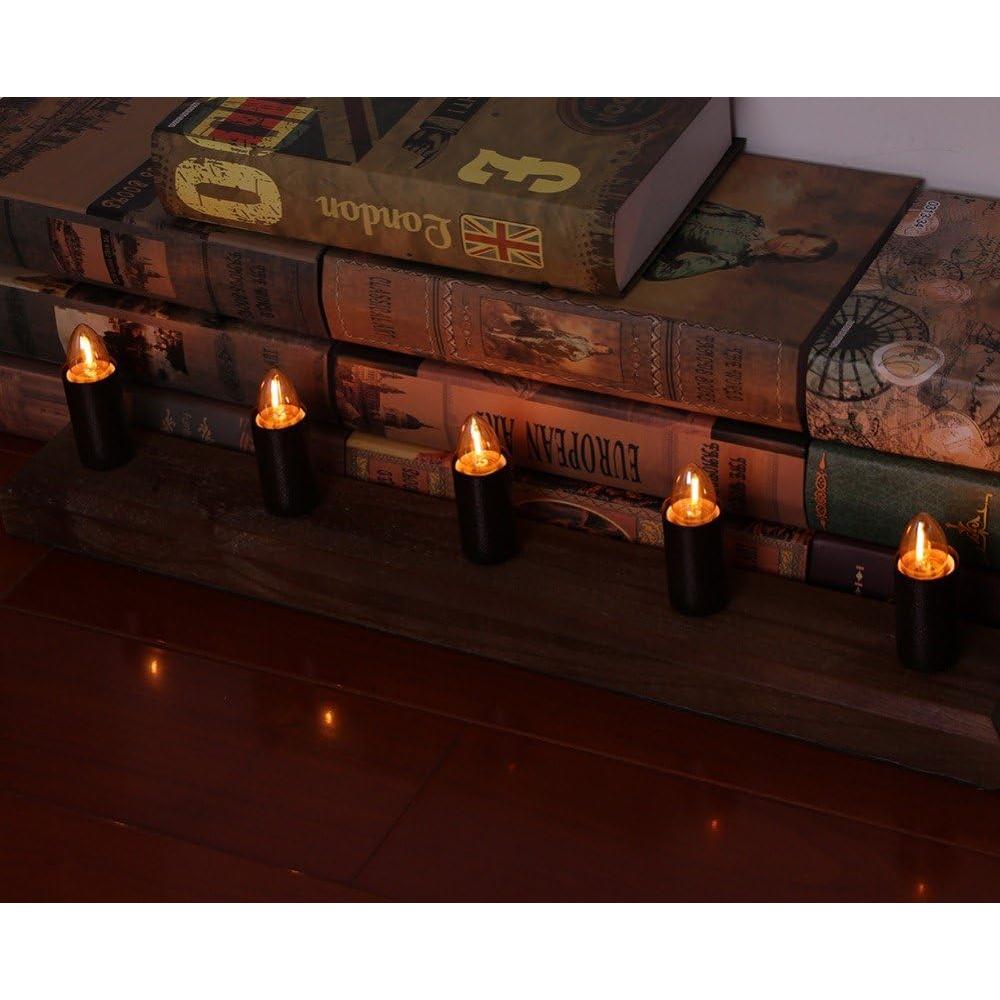 Bombilla LED C7 Genixgreen Ámbar 0.5W E12 2200K Paquete de 6