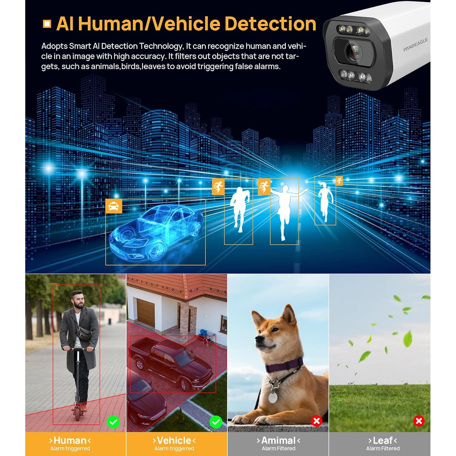 Cámara IP PoE Bullet 5MP Suiying con Zoom Óptico 5X