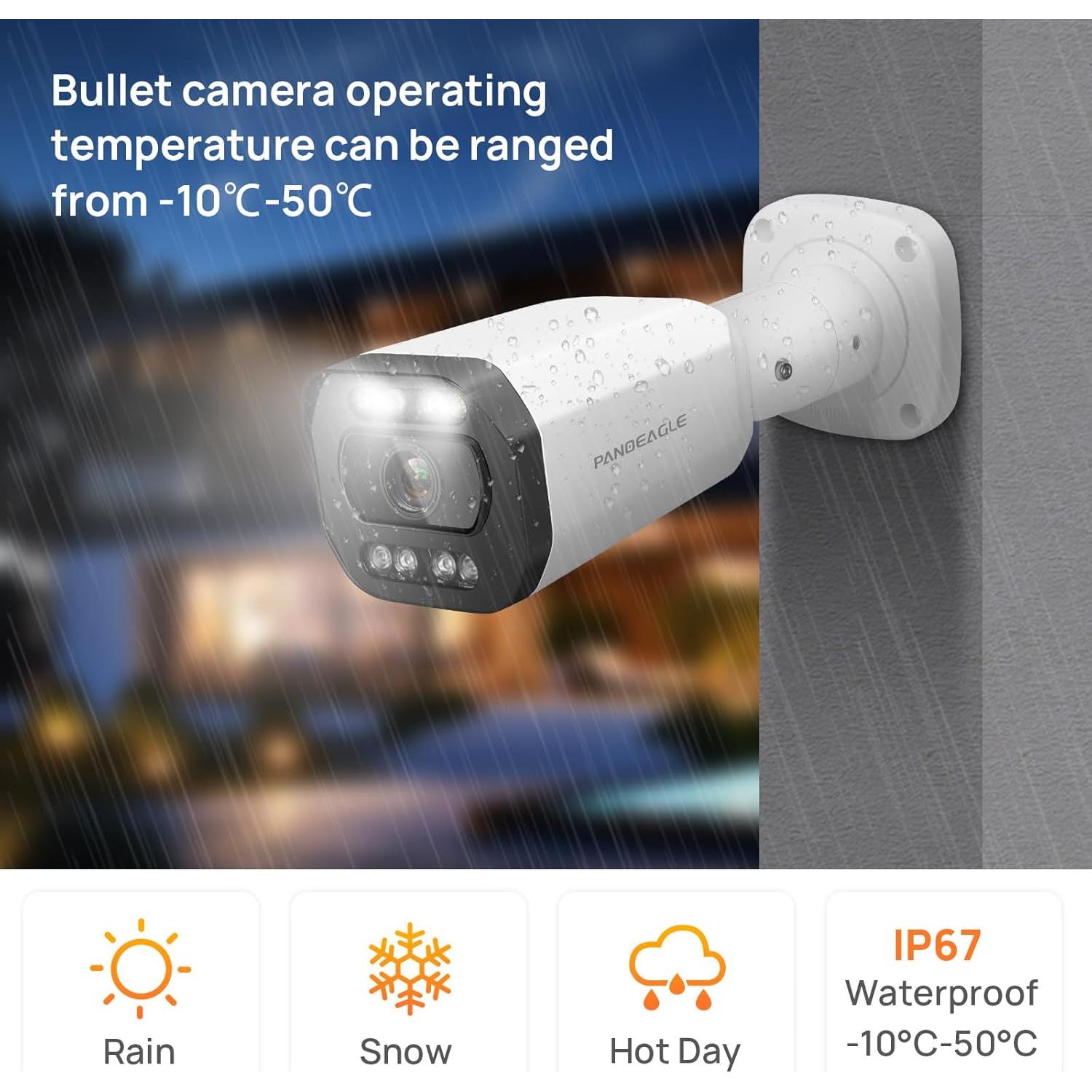 Cámara IP PoE Bullet 5MP Suiying con Zoom Óptico 5X