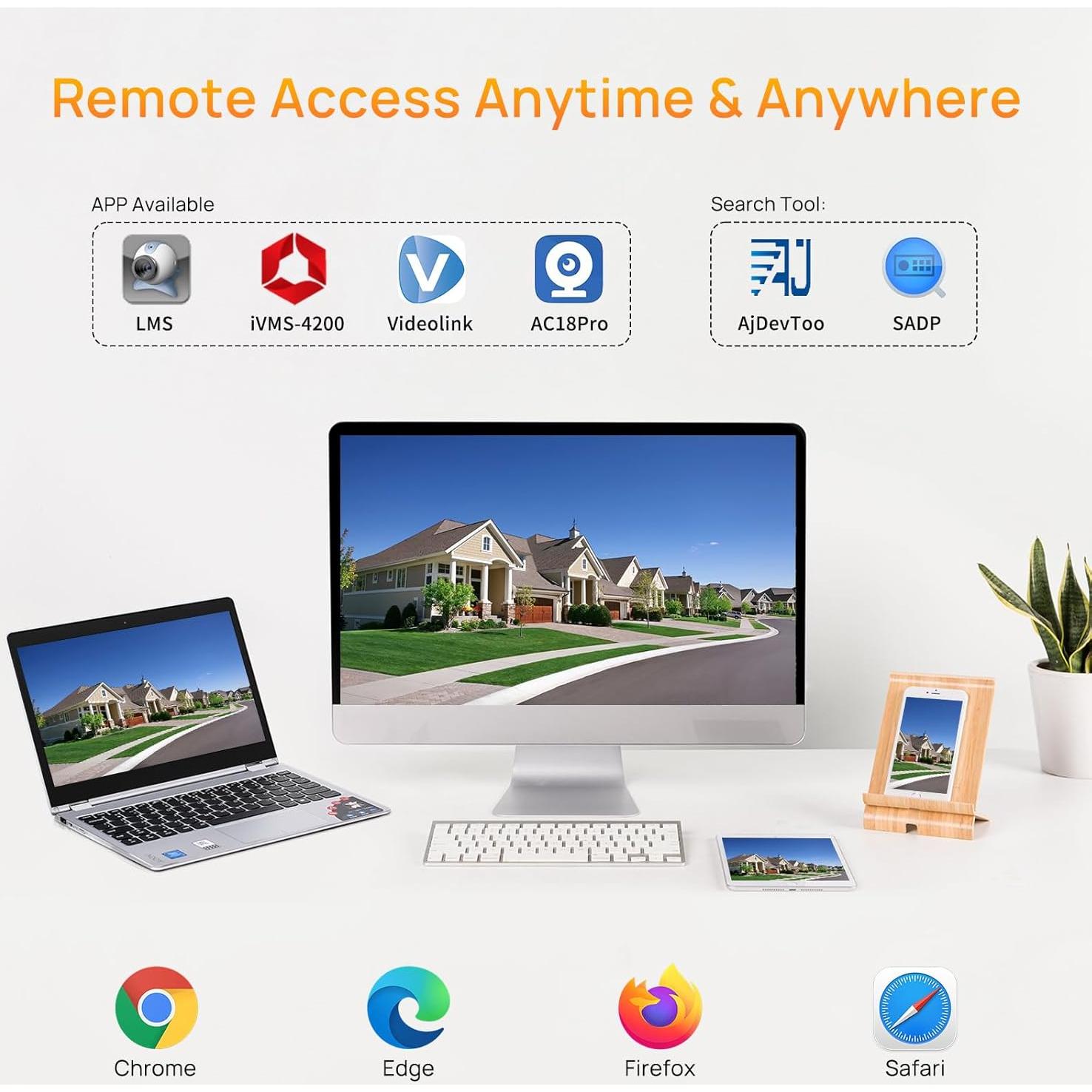 Cámara IP PoE Bullet 5MP Suiying con Zoom Óptico 5X