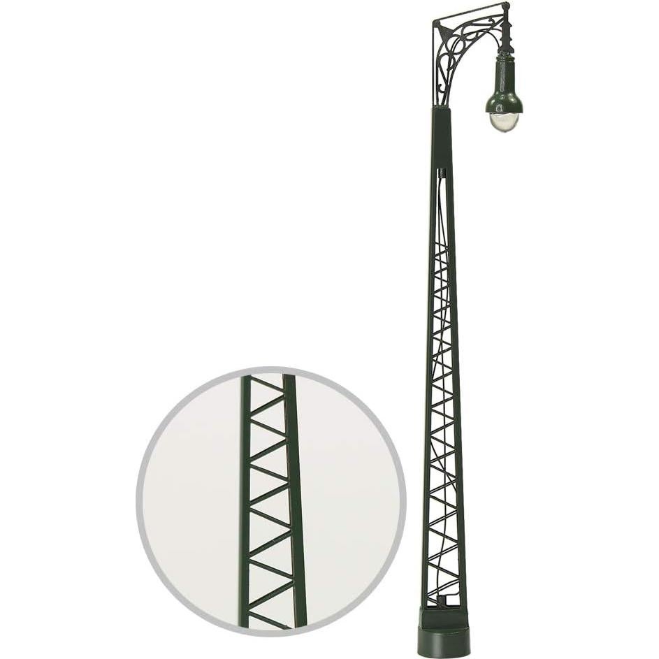 Lámparas de Calle HO Escala 1:87 Evemodel LQS65 - 3 Piezas