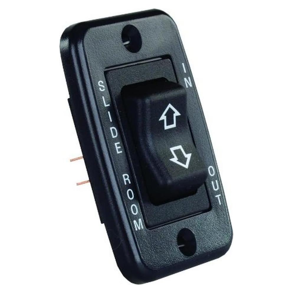 Interruptor Deslizante JR Products 12355 Negro 20A 12V