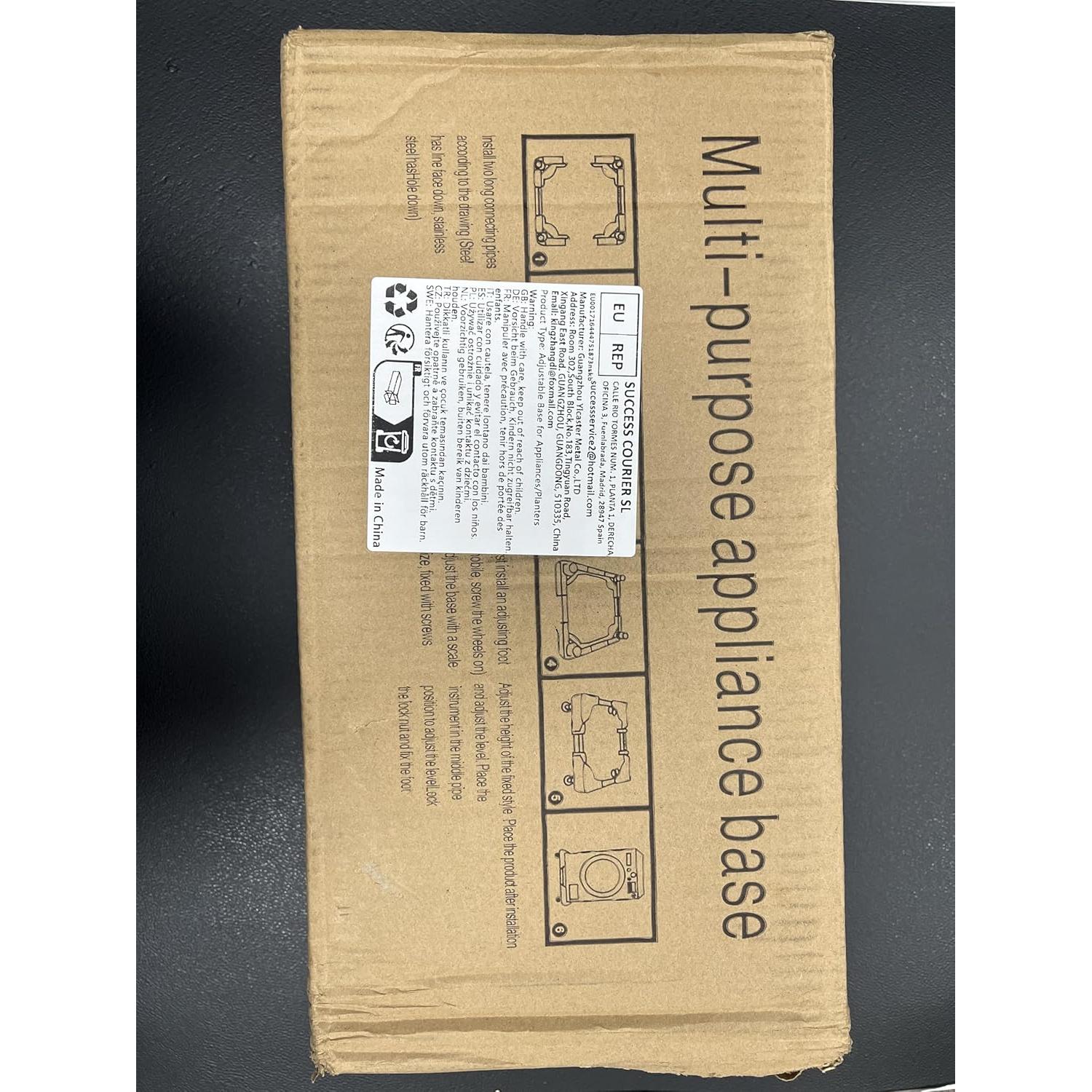 Carro Dolly W B D WEIBIDA Ajustable 4 Ruedas 181 kg