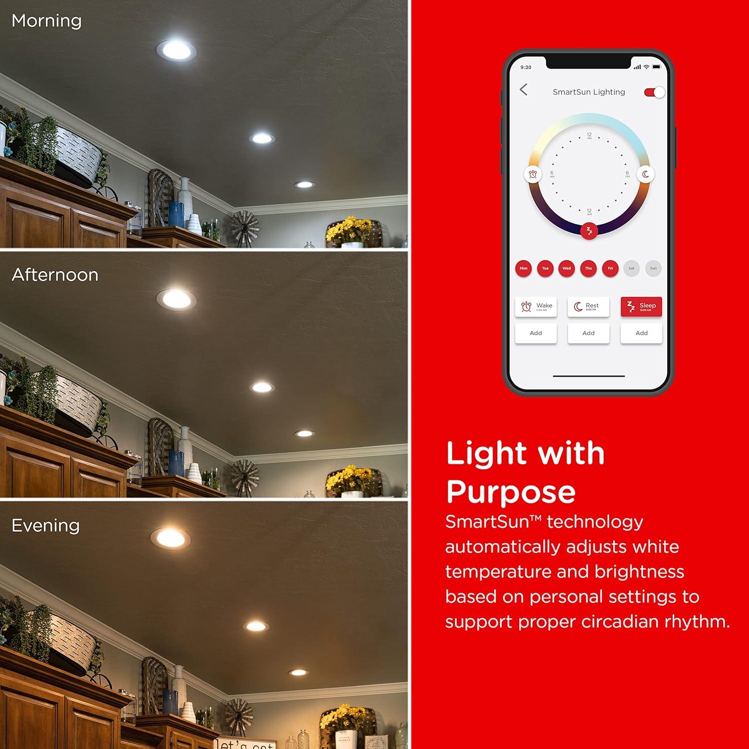 Bombilla LED Inteligente Wi-Fi UltraPro BR30 65W RGB 2700K-6500K