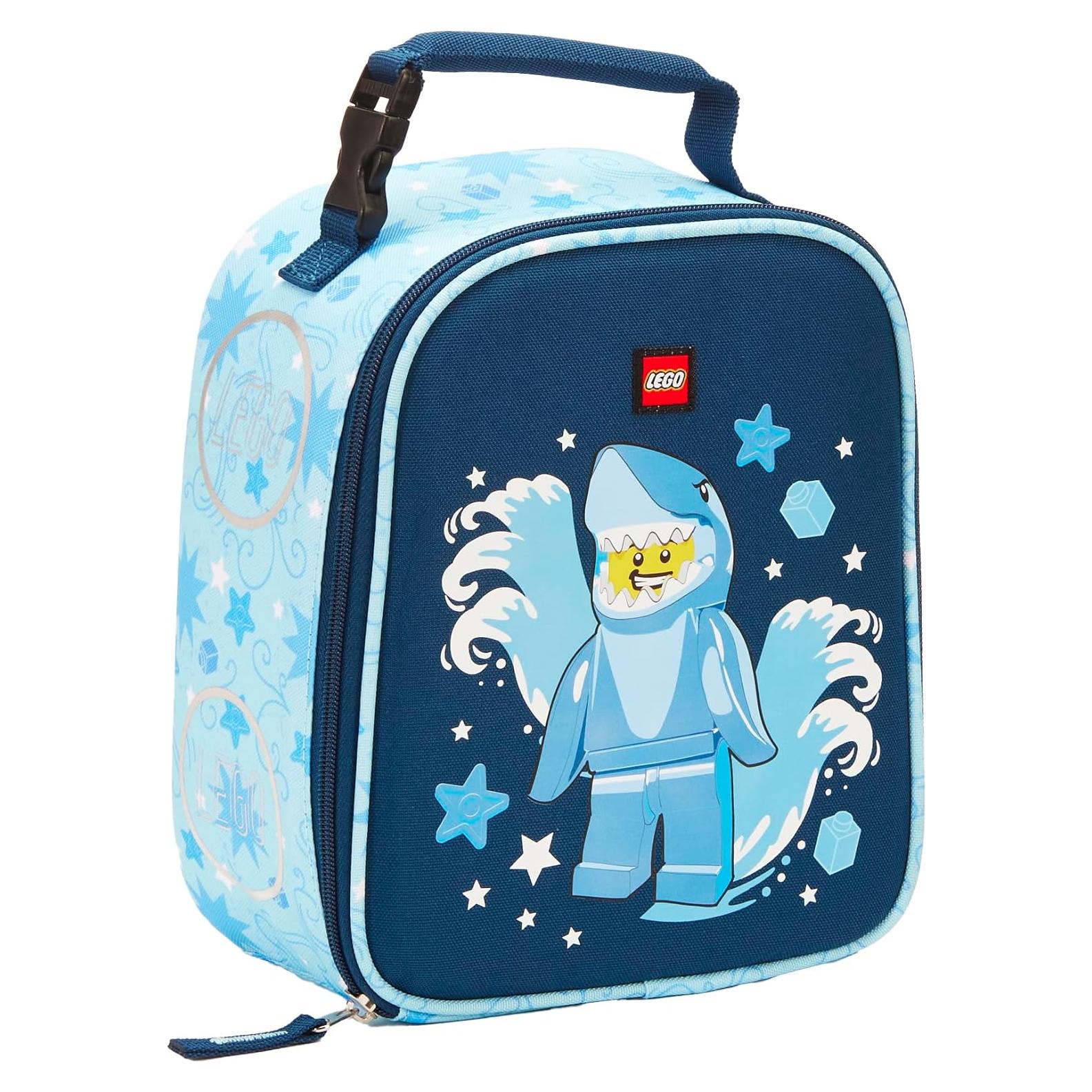 Bolsa de Almuerzo LEGO Marino Aislada 23x19x10cm para Niños
