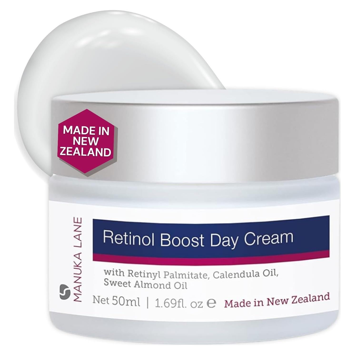 Crema de Día Retinol Boost Manuka Lane 48g - Natural y Efectiva