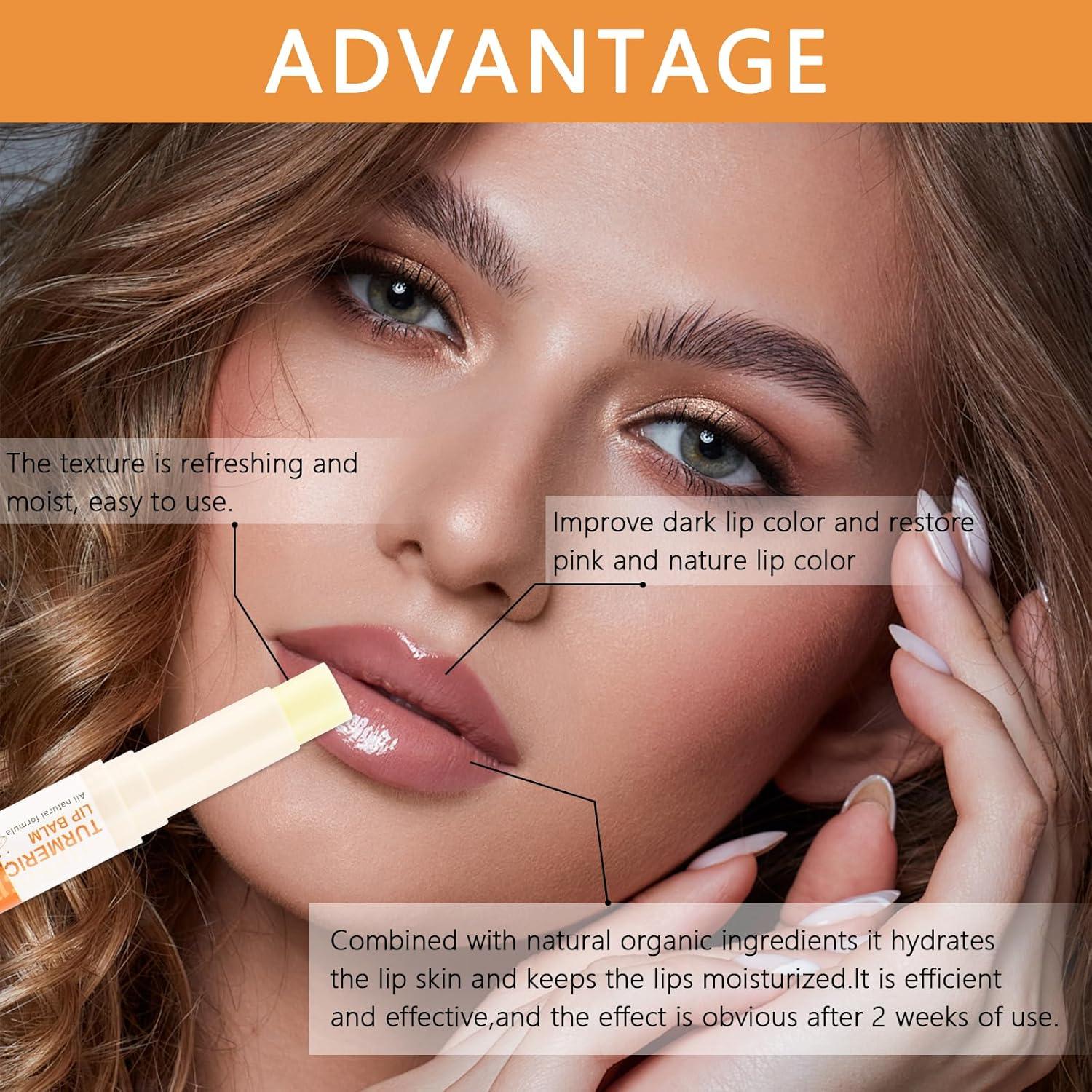 Bálsamo Labial Natural Jutqut con Cúrcuma 5g - Hidratación y Aclarado