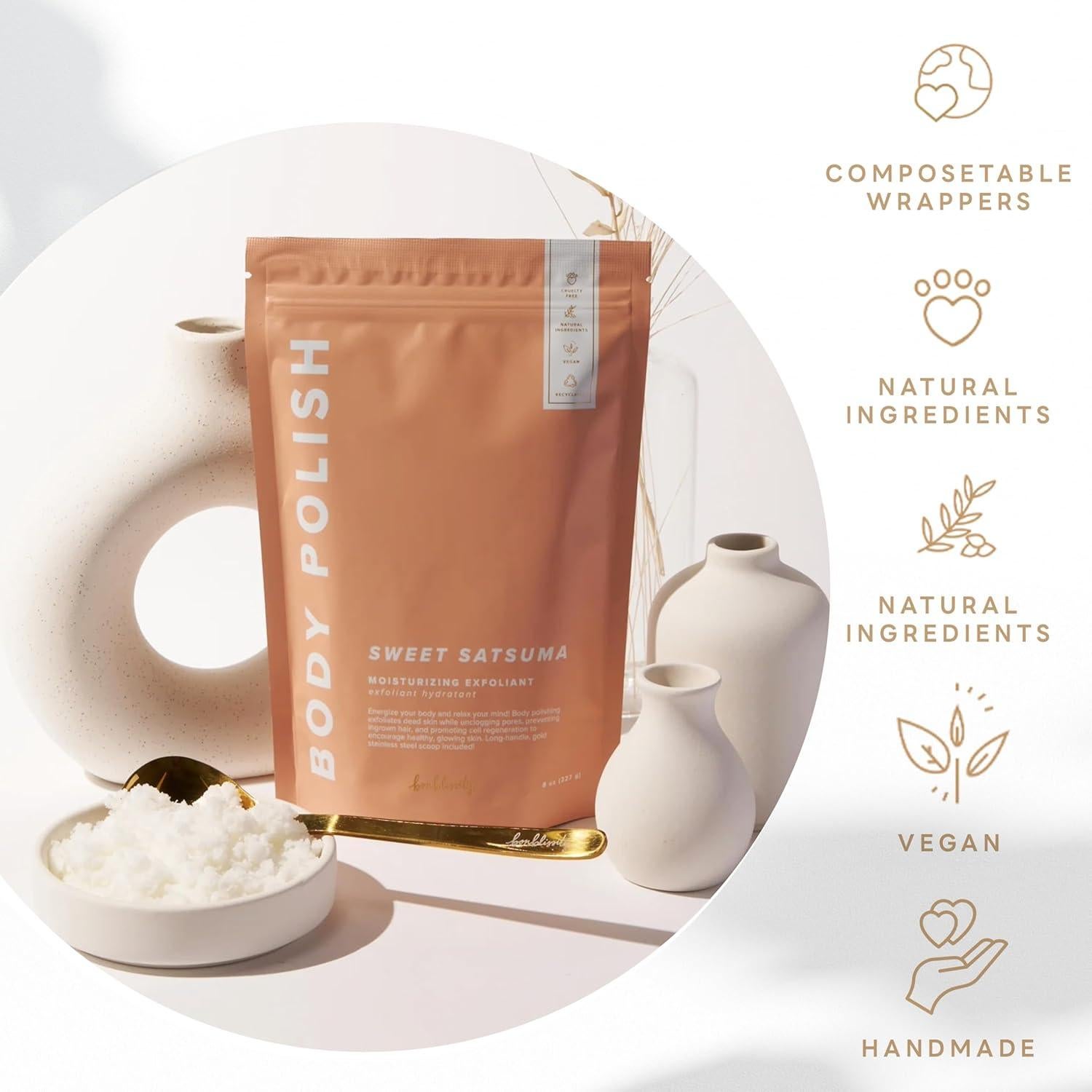 Exfoliante Corporal Hidratante Bonblissity 226g - Hierba de Limón