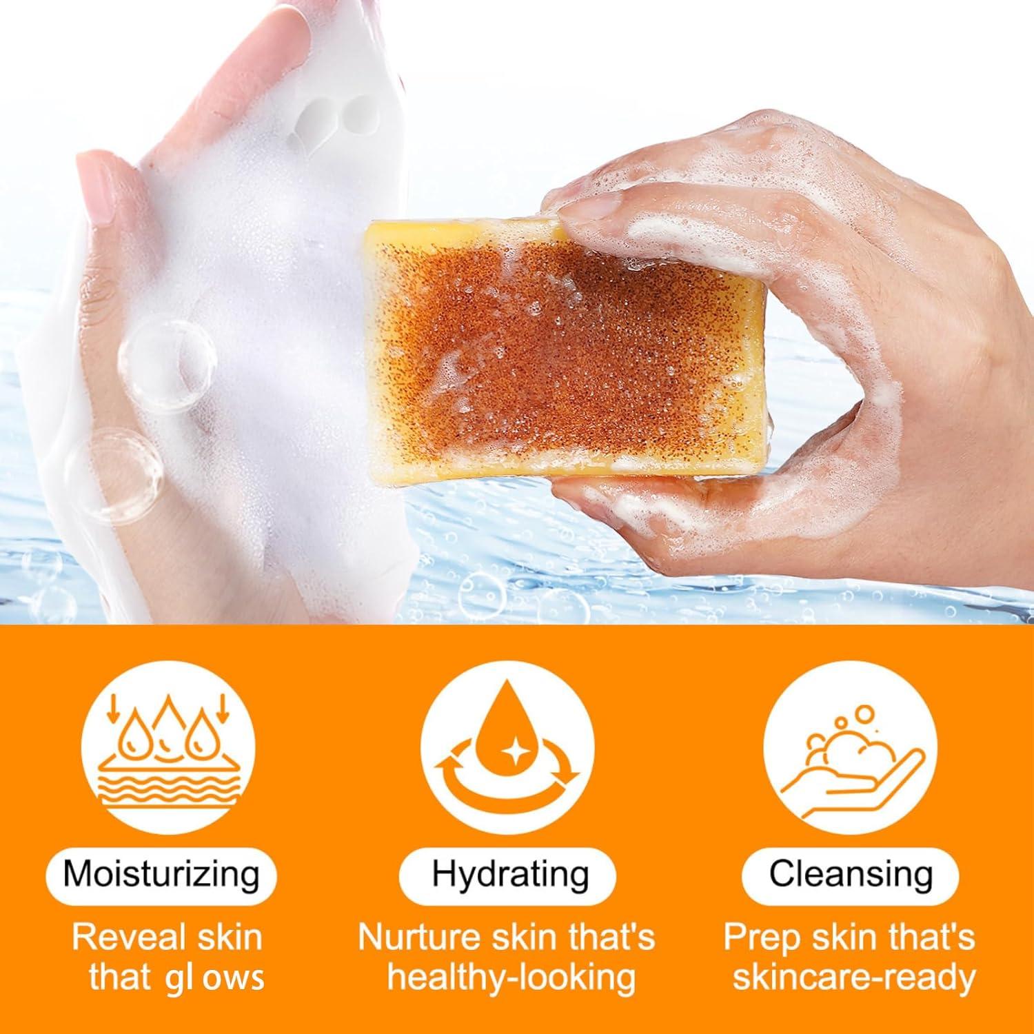 Barra de Jabón de Cúrcuma y Limón Evolvique - 2 Piezas