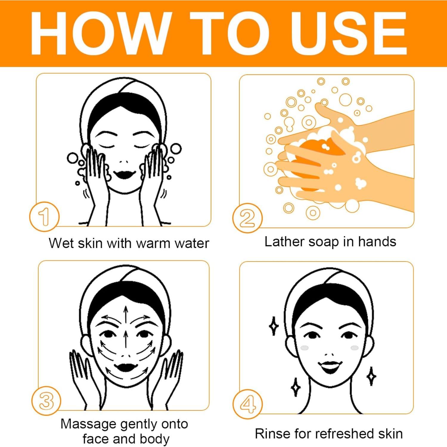 Barra de Jabón de Cúrcuma y Limón Evolvique - 2 Piezas