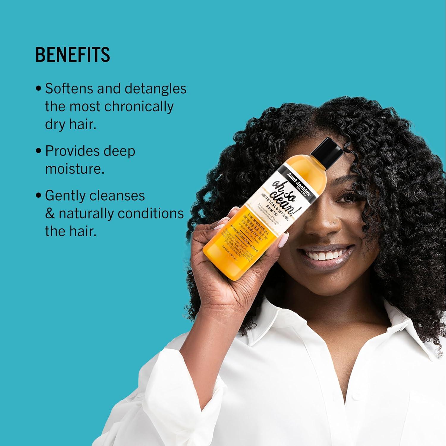 Champú Hidratante y Suavizante Aunt Jackie's 340 g para Rizos