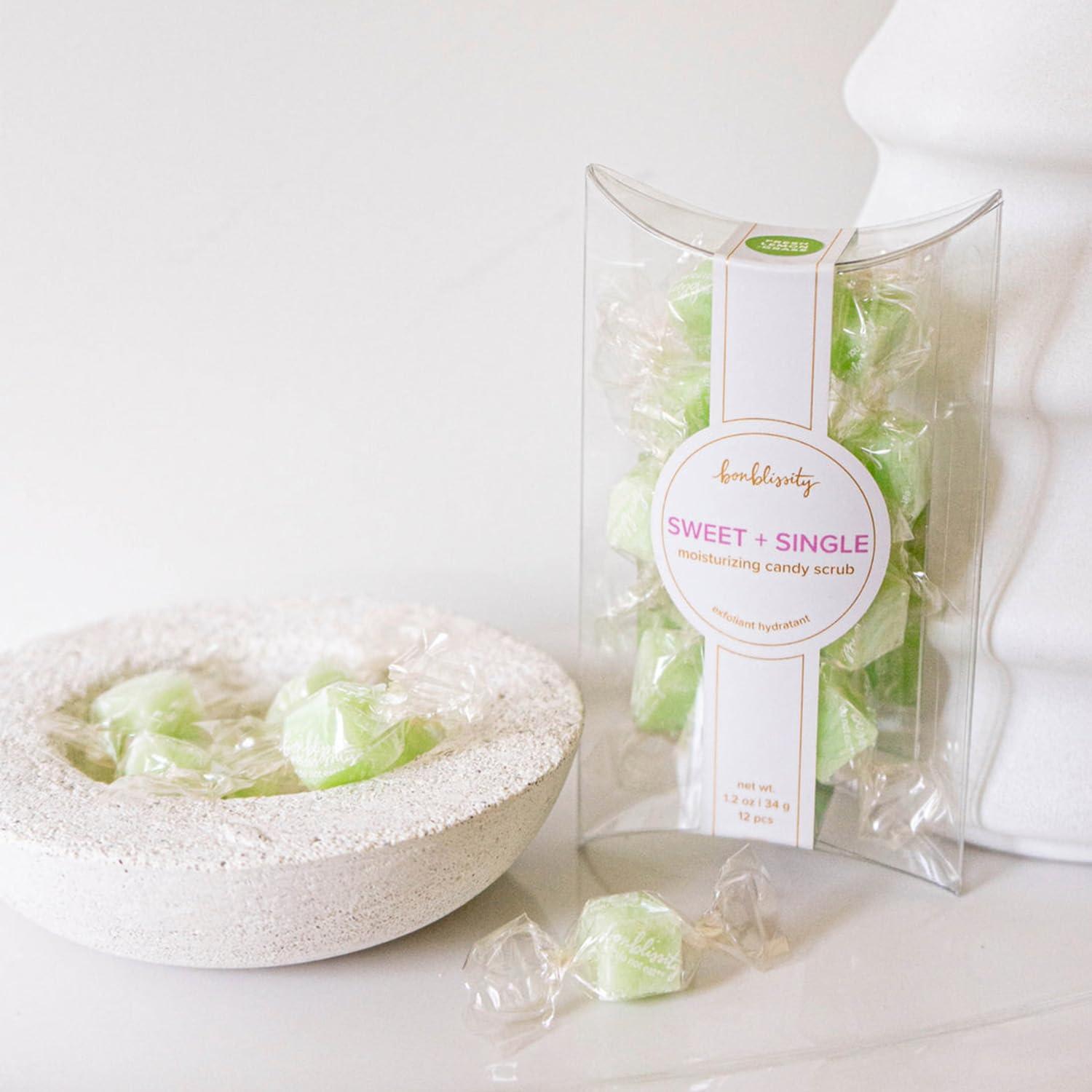 Cubos Exfoliantes de Azúcar Bonblissity 12 pcs Hierba Limón