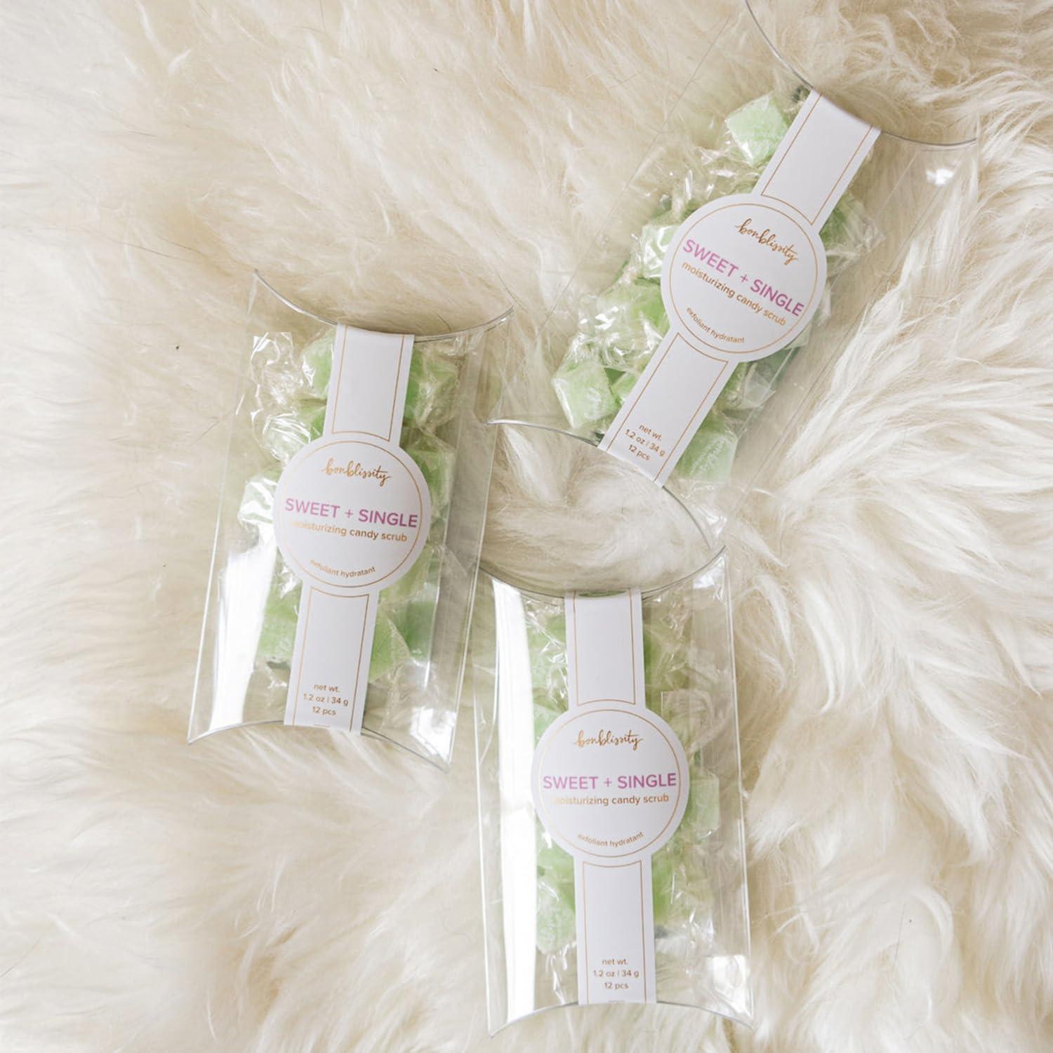 Cubos Exfoliantes de Azúcar Bonblissity 12 pcs Hierba Limón