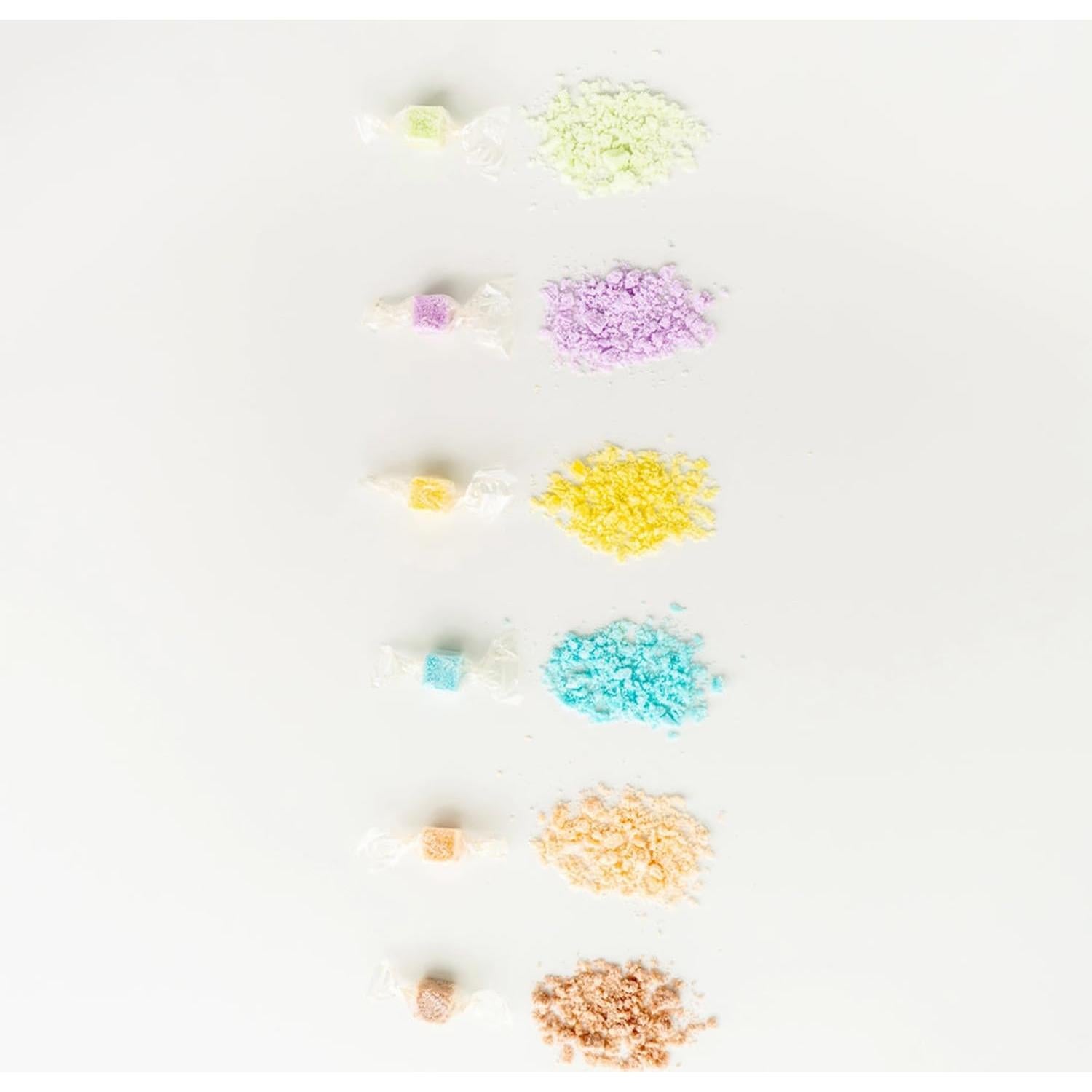 Cubos Exfoliantes de Azúcar Bonblissity 12 pcs Hierba Limón