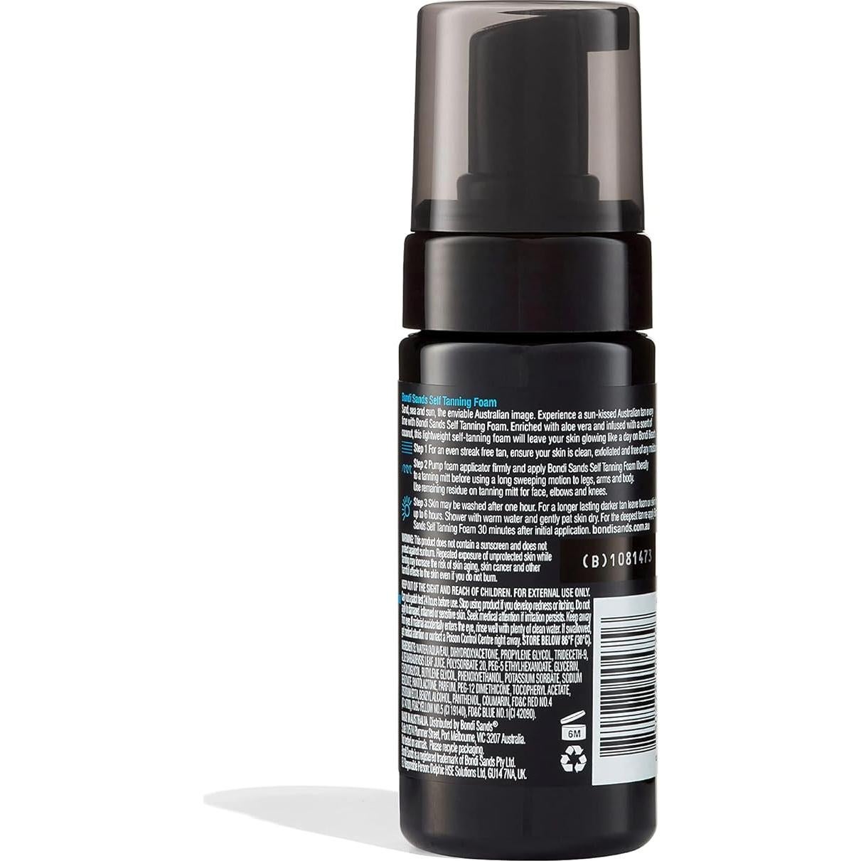 Espuma Autobronceadora Bondi Sands 97.6 ml con Aloe Vera