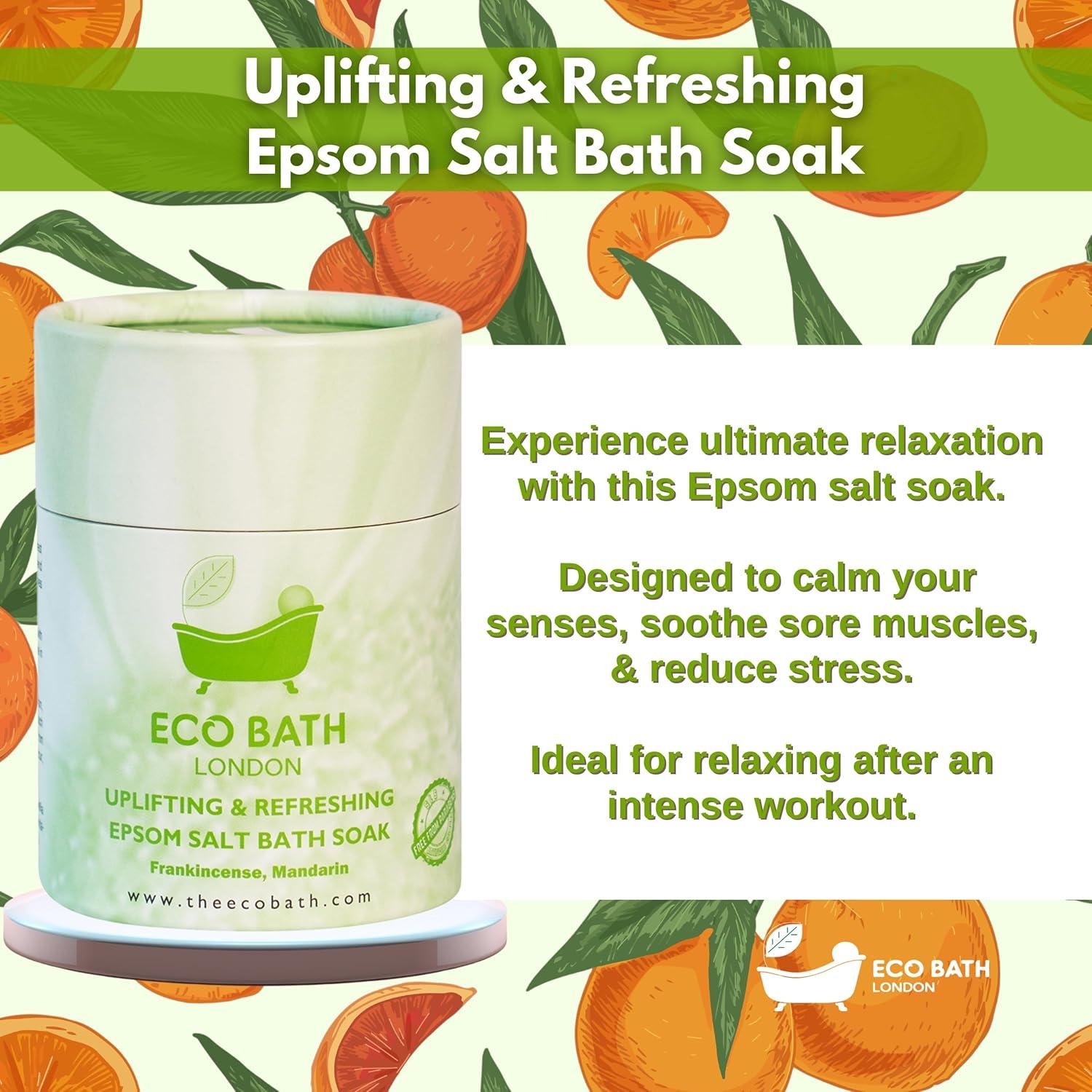 Baño de Sal de Epsom Eco Bath London 250g - Refrescante