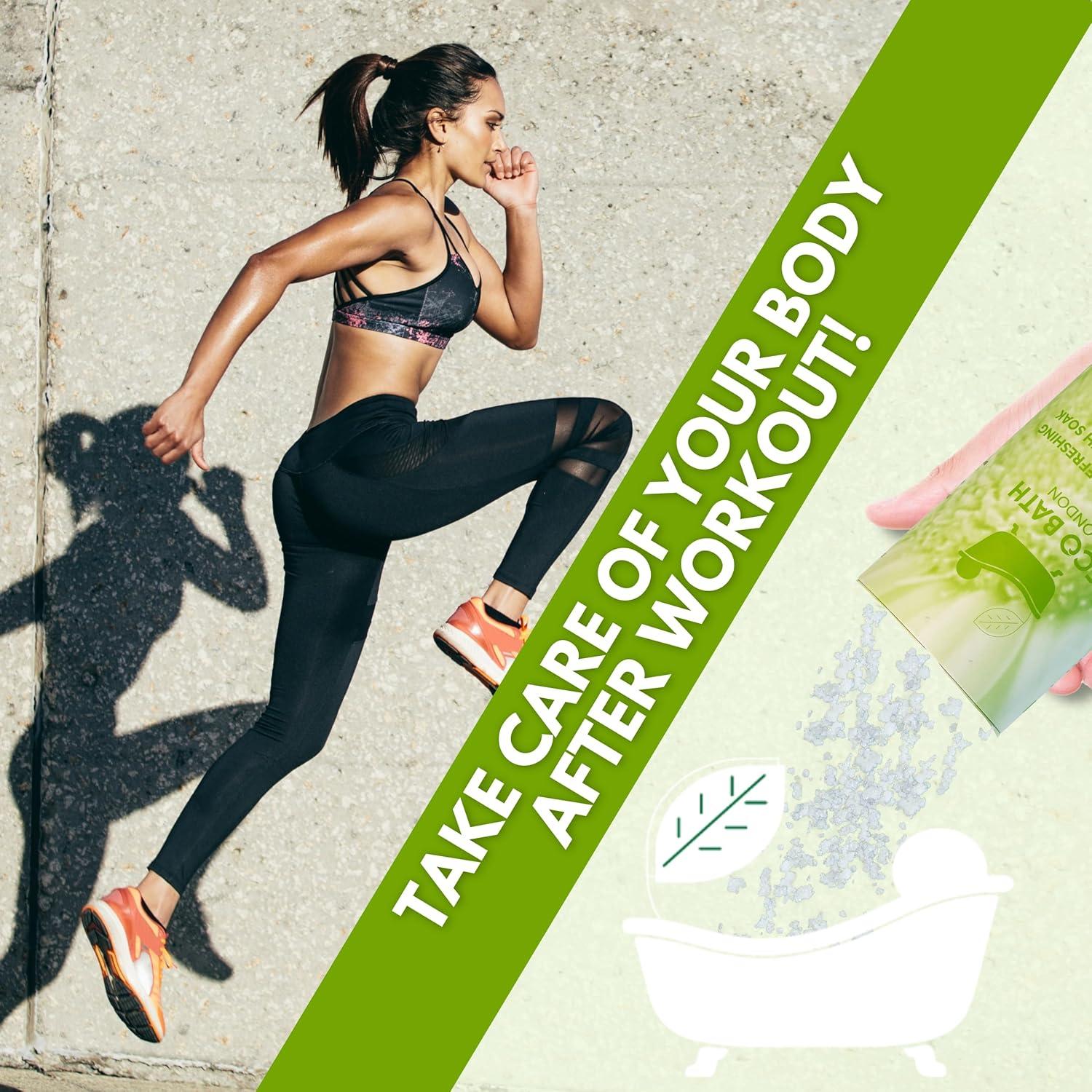 Baño de Sal de Epsom Eco Bath London 250g - Refrescante