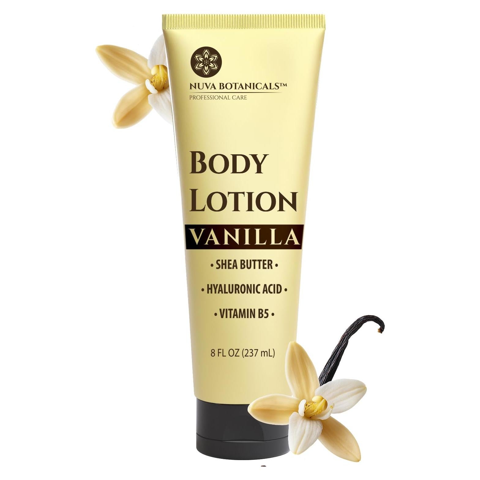 Loción Corporal Hidratante Nuva Botanicals Vainilla 236.6 ml