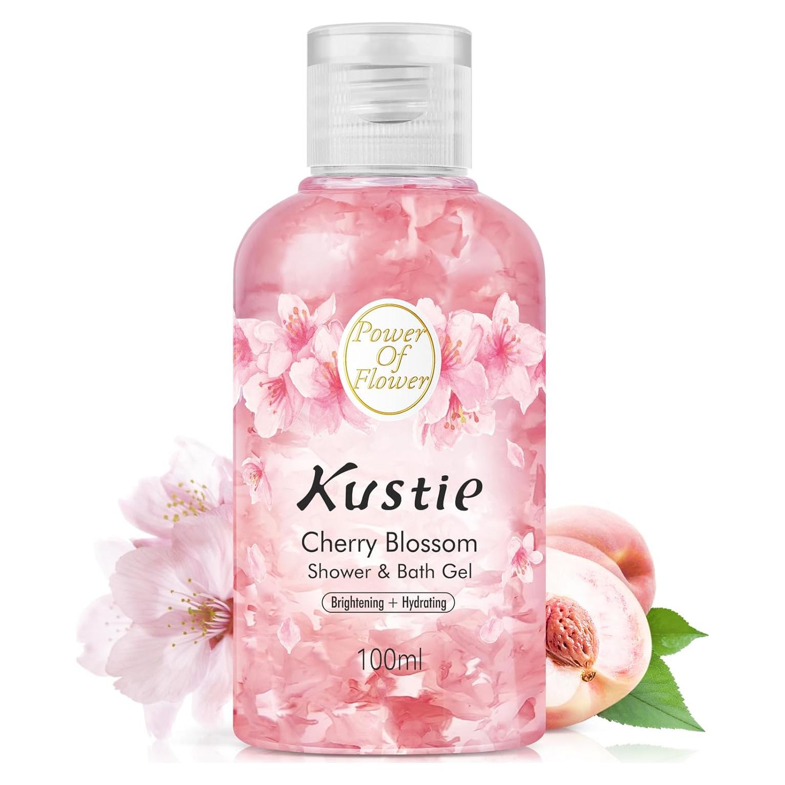 Gel de Ducha Kustie 100ml Flor de Cerezo Hidratante