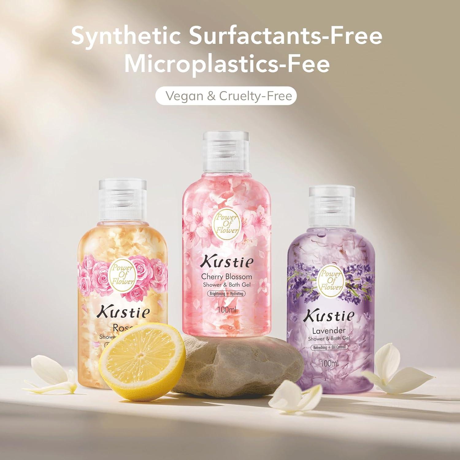 Gel de Ducha Kustie 100ml Flor de Cerezo Hidratante