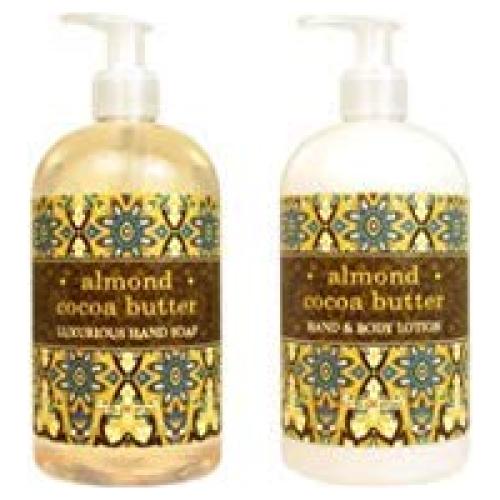 Juego de Jabón y Loción de Manos Greenwich Bay 473ml Almendra Cacao